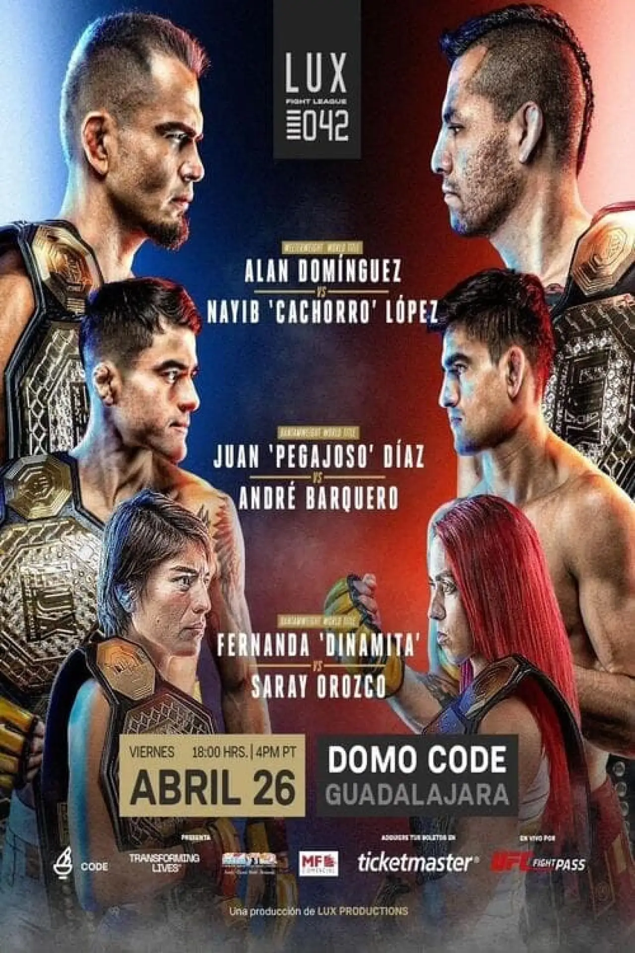 Постер к фильму "LUX Fight League 042"