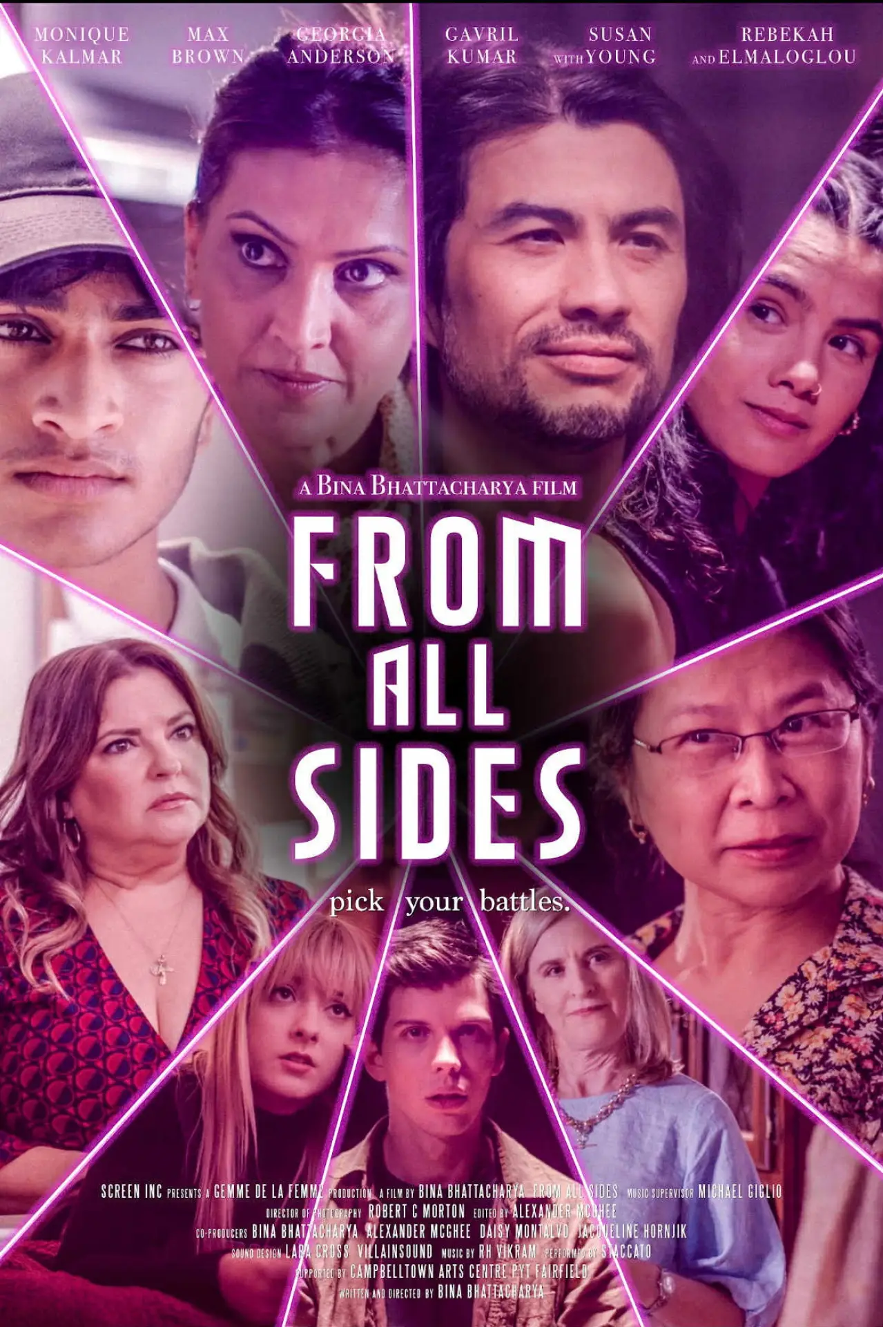 Постер к фильму "From All Sides"