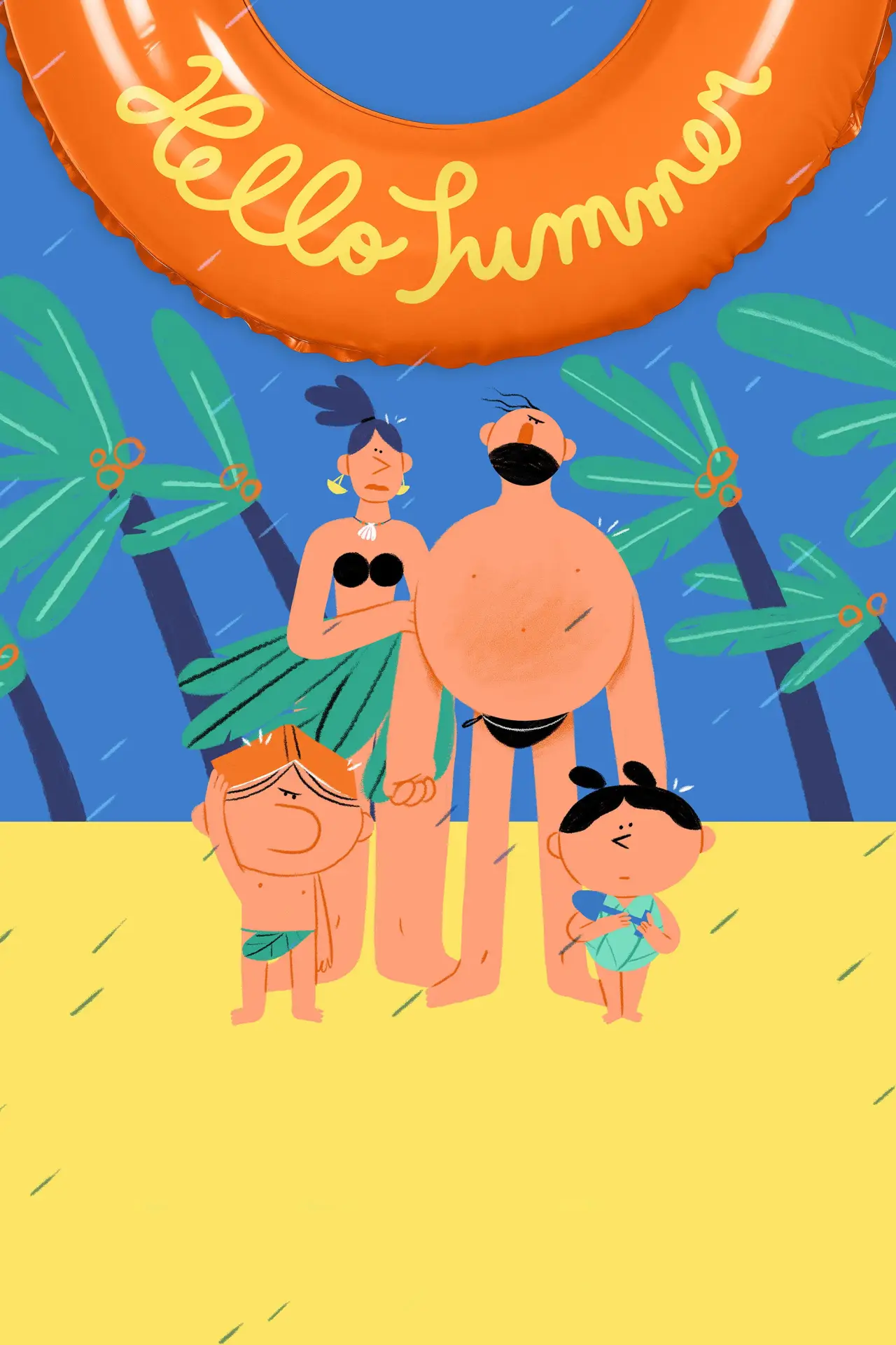 Постер к фильму "Hello Summer"