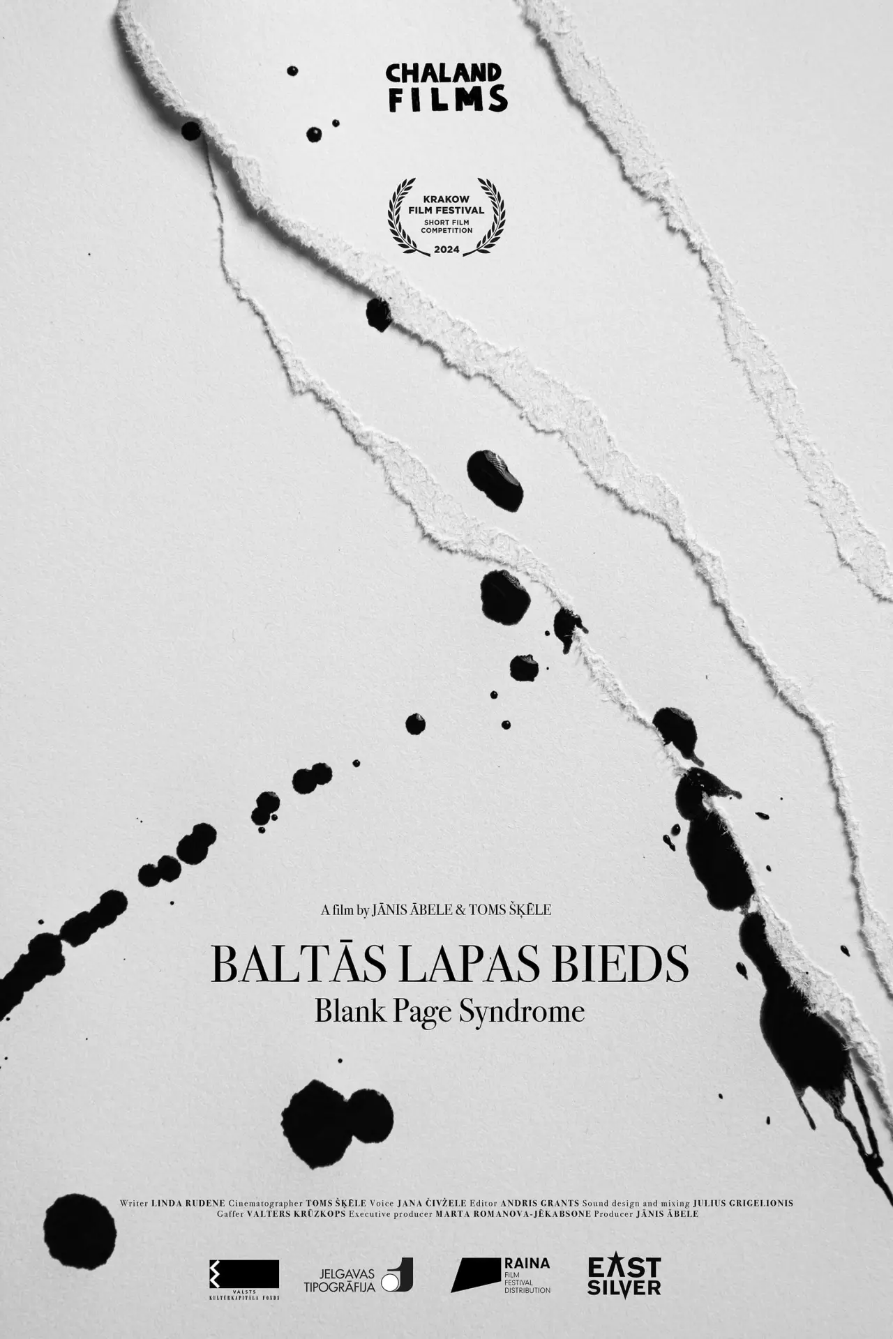 Постер к фильму "Baltās lapas bieds"