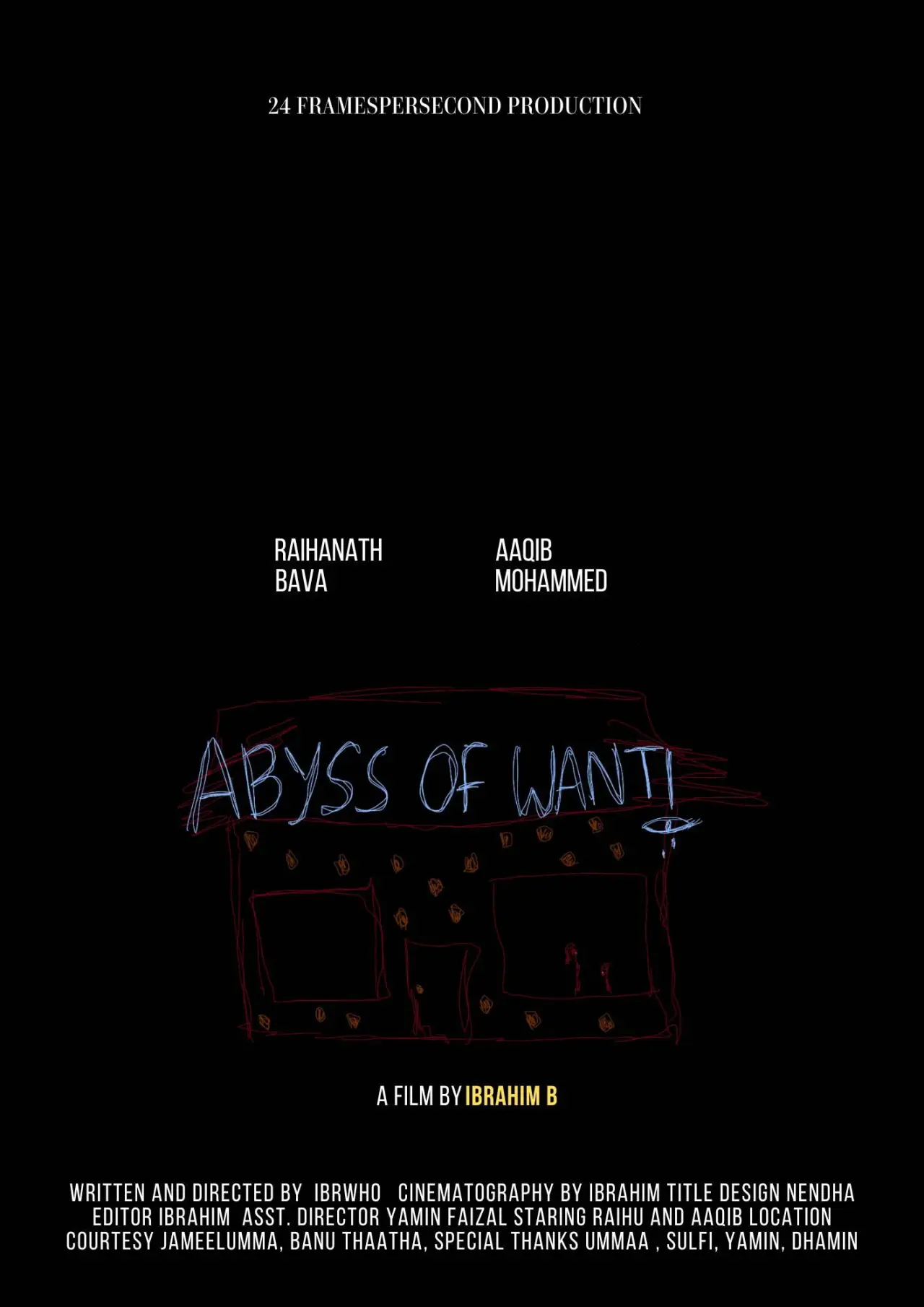 Постер к фильму "Abyss of want"