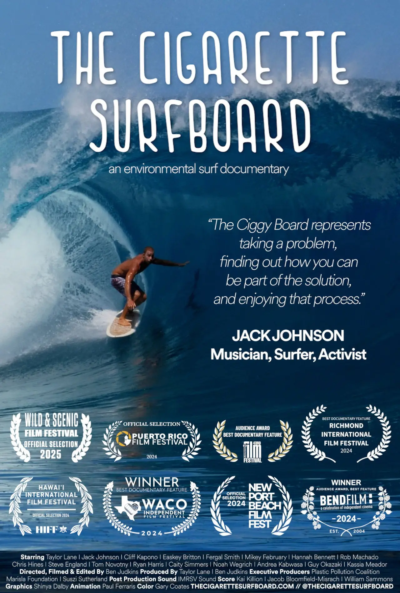 Постер к фильму "The Cigarette Surfboard"