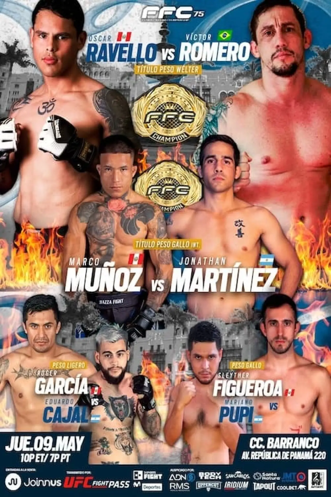 Постер к фильму "FFC 75: Ravello vs. Romero"