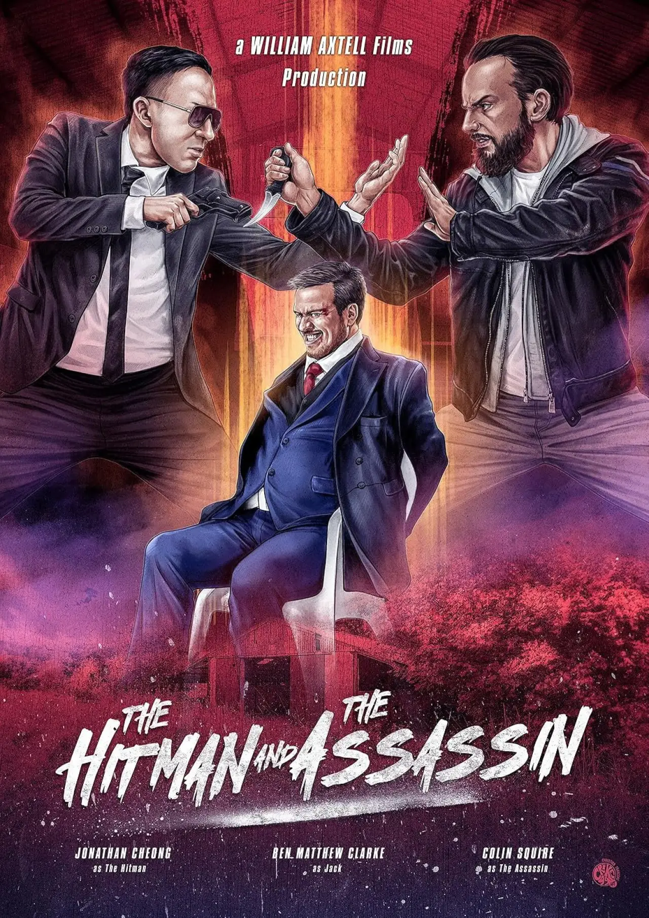 Постер к фильму "The Hitman And The Assassin"