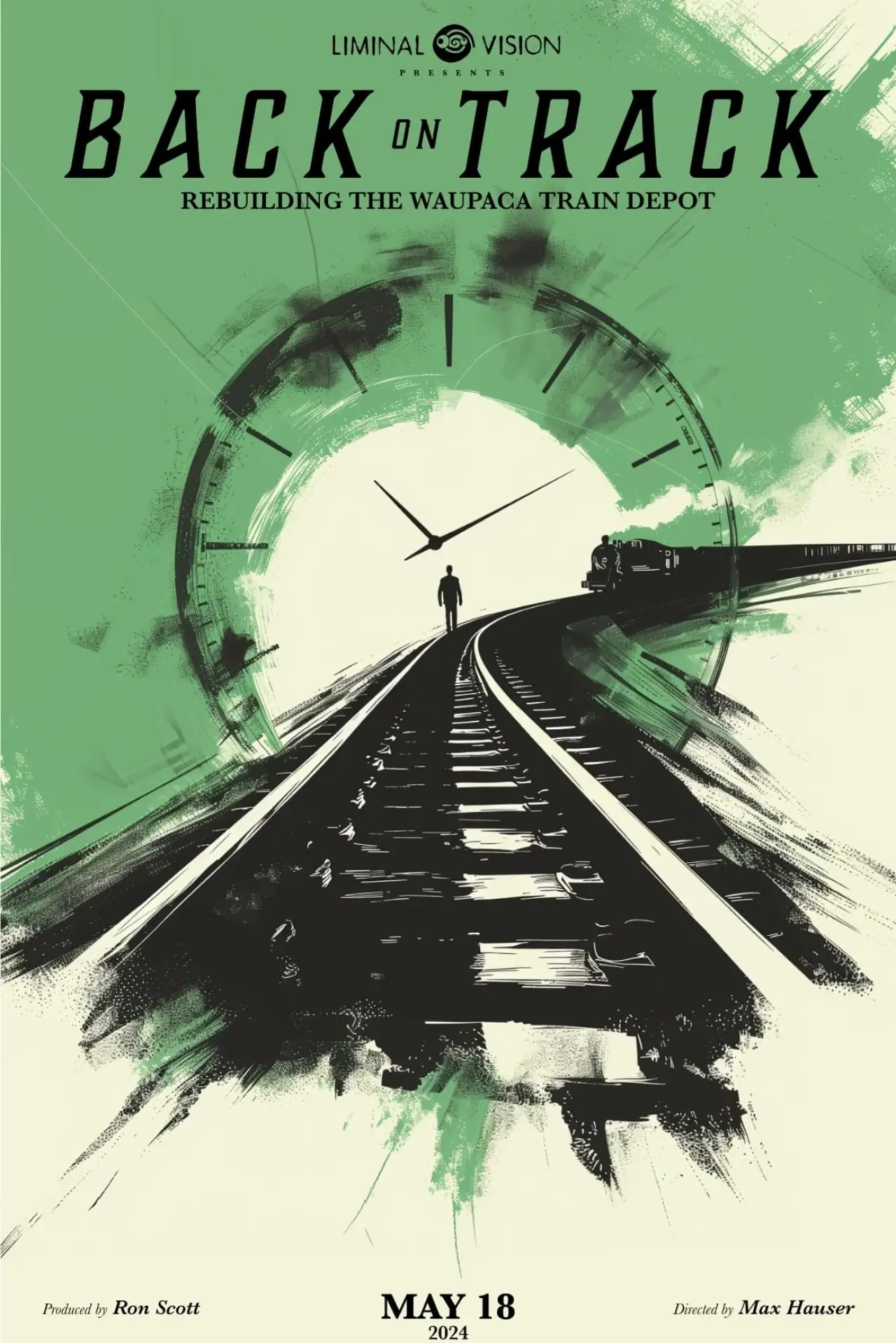 Постер к фильму "Back on Track: Rebuilding the Waupaca Depot"