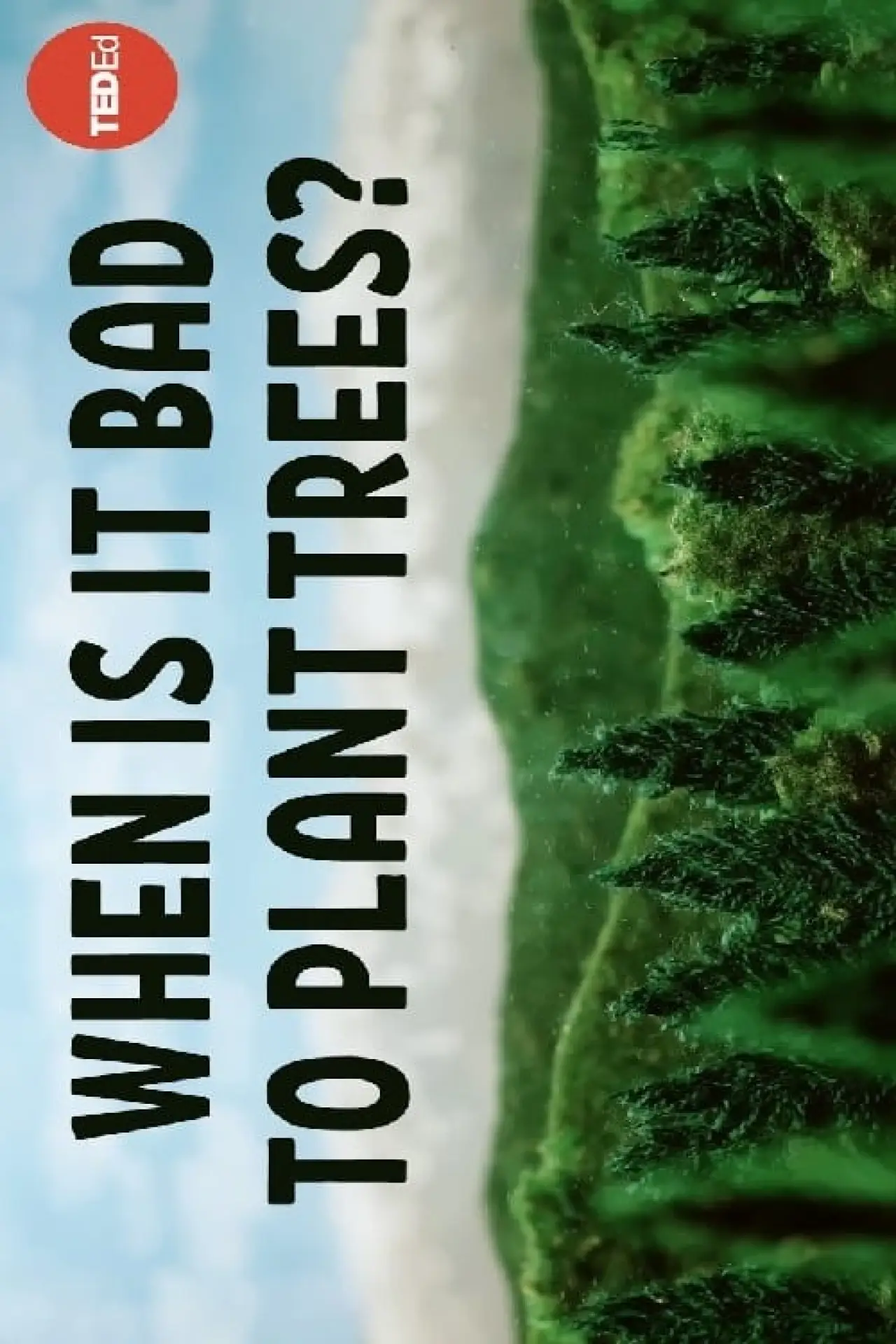 Постер к фильму "When Is It Bad to Plant Trees?"