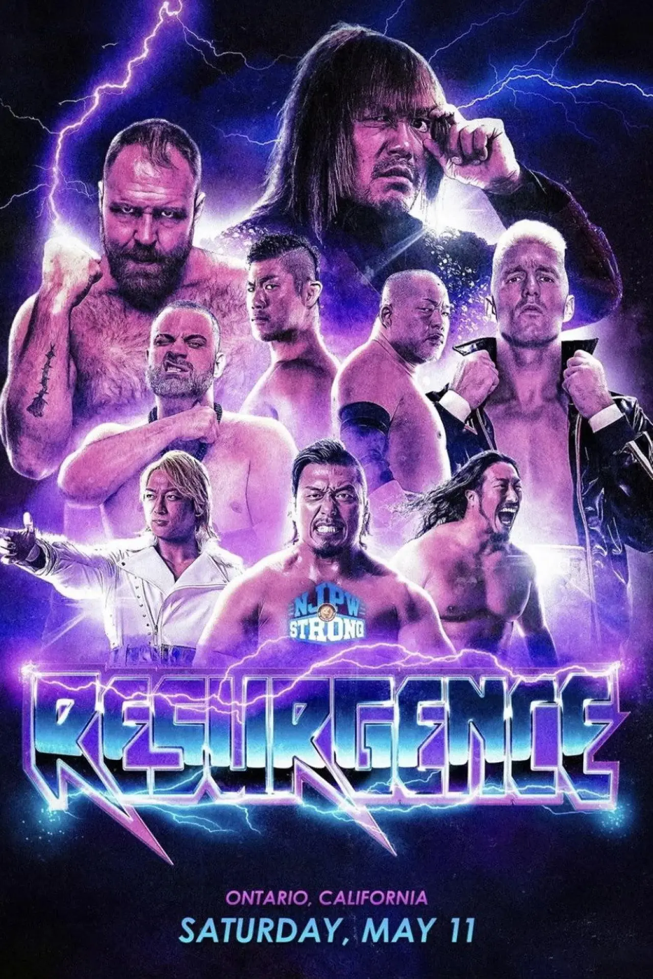 Постер к фильму "NJPW Resurgence 2024"