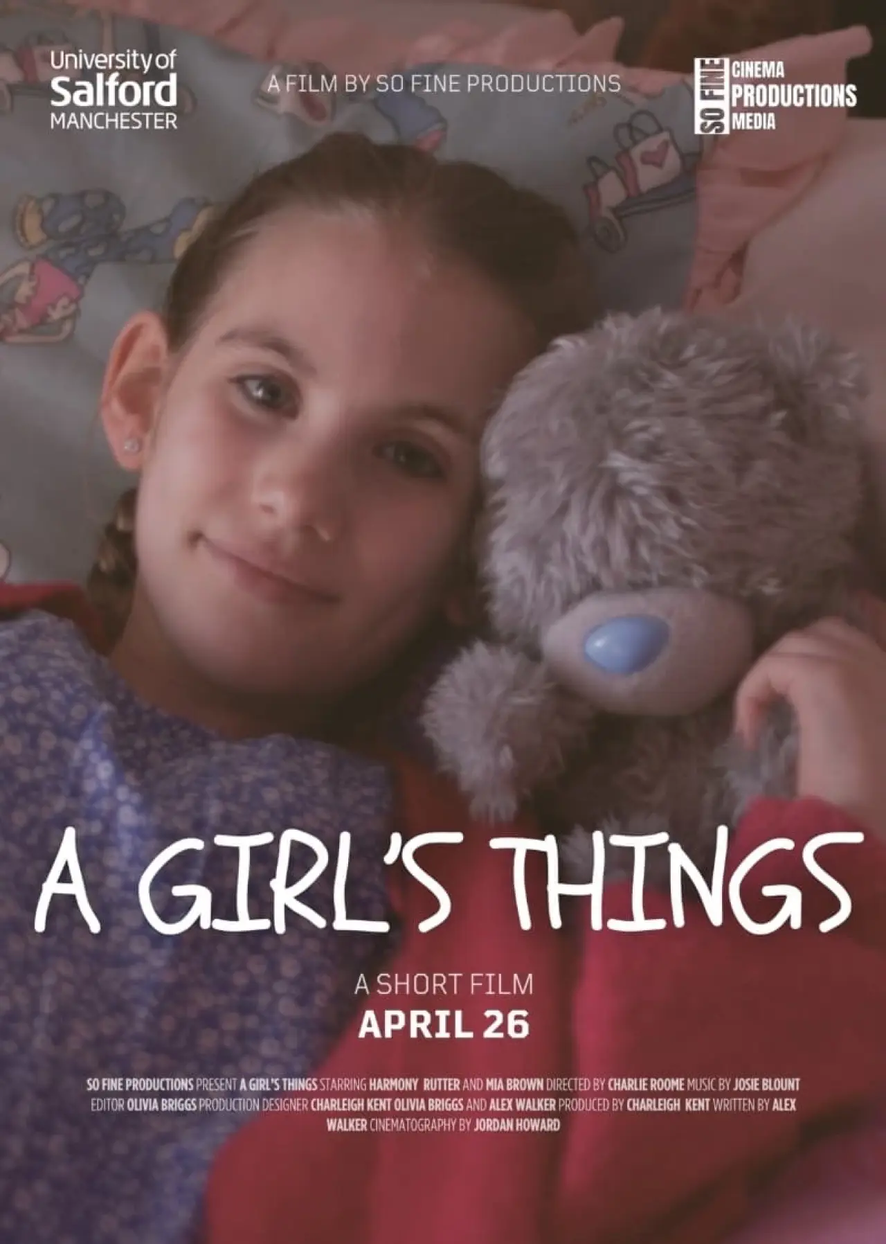 Постер к фильму "A Girl