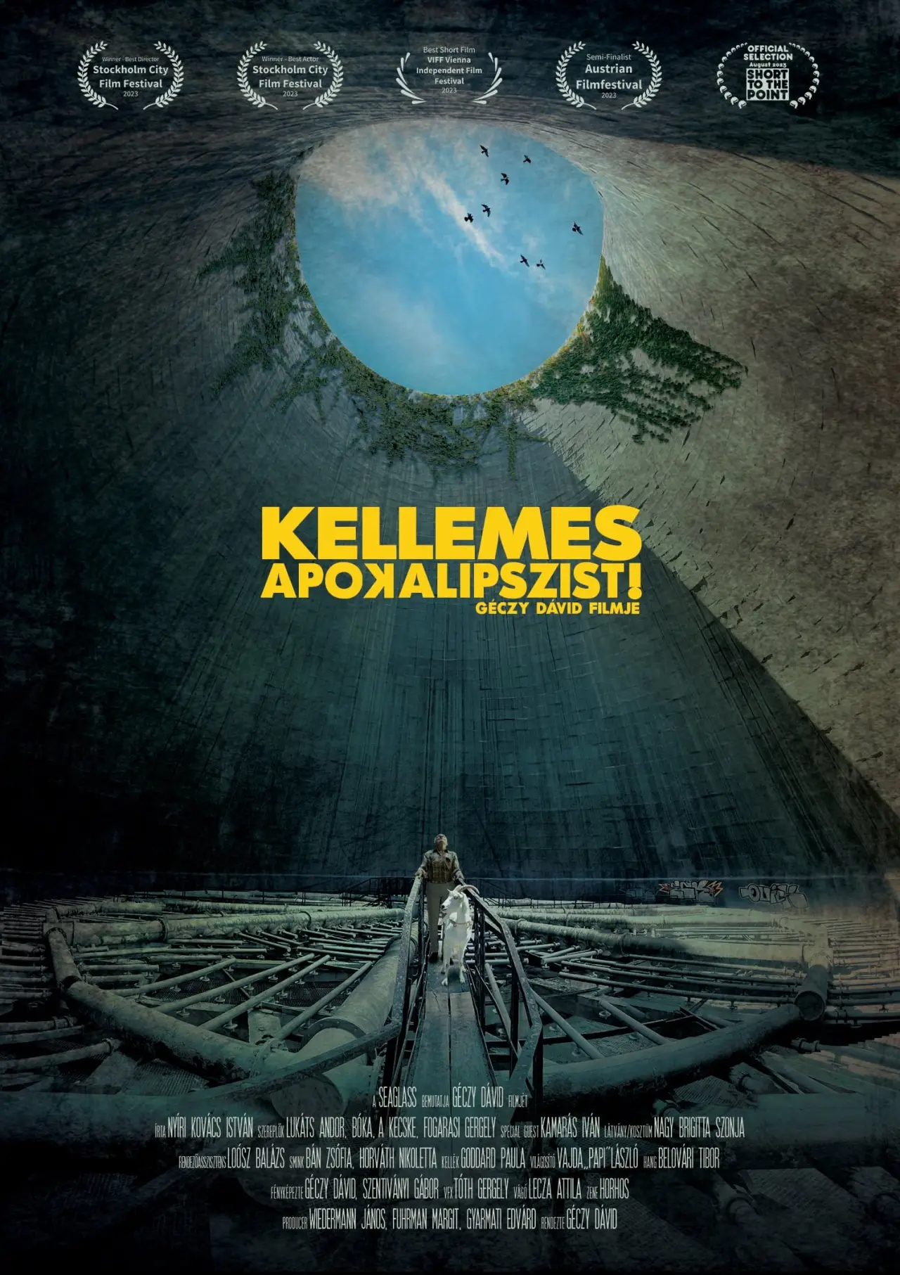 Постер к фильму "Kellemes Apokalipszist!"