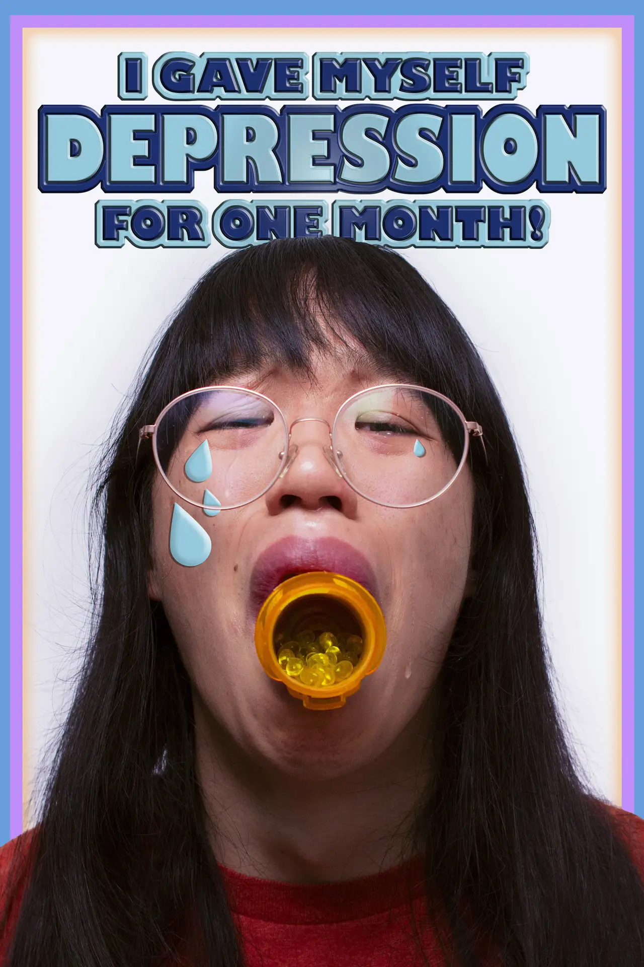Постер к фильму "I Gave Myself Depression for One Month"