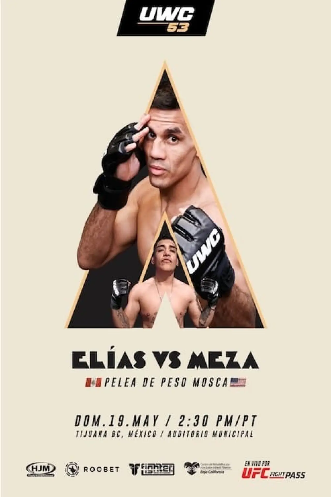 Постер к фильму "UWC 53: Elias vs. Meza"