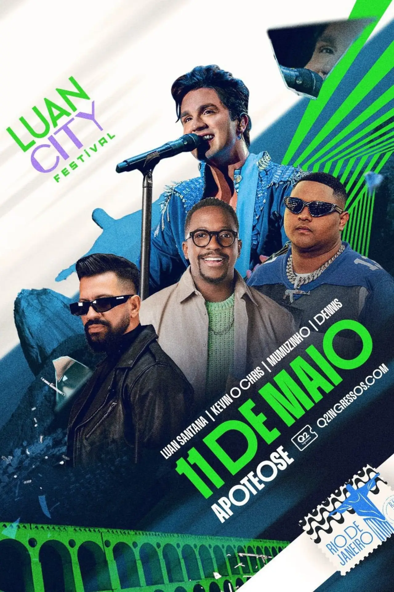 Постер к фильму "Luan Santana: Luan City Festival · Rio de Janeiro"