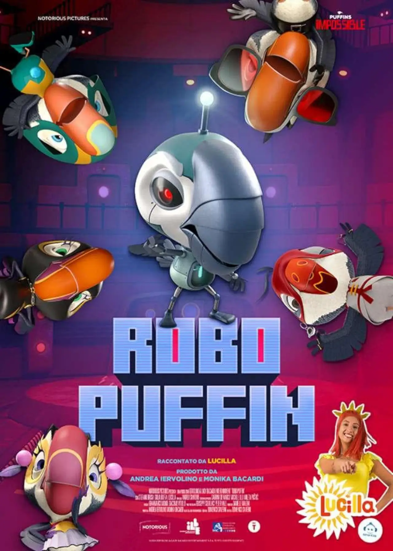 Постер к фильму "Robo Puffin"