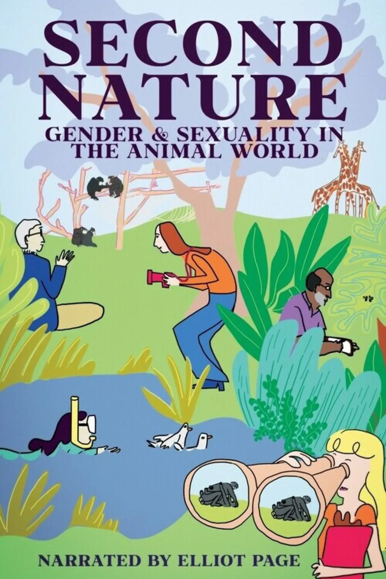 Постер к фильму "Second Nature: Gender and Sexuality in the Animal World"