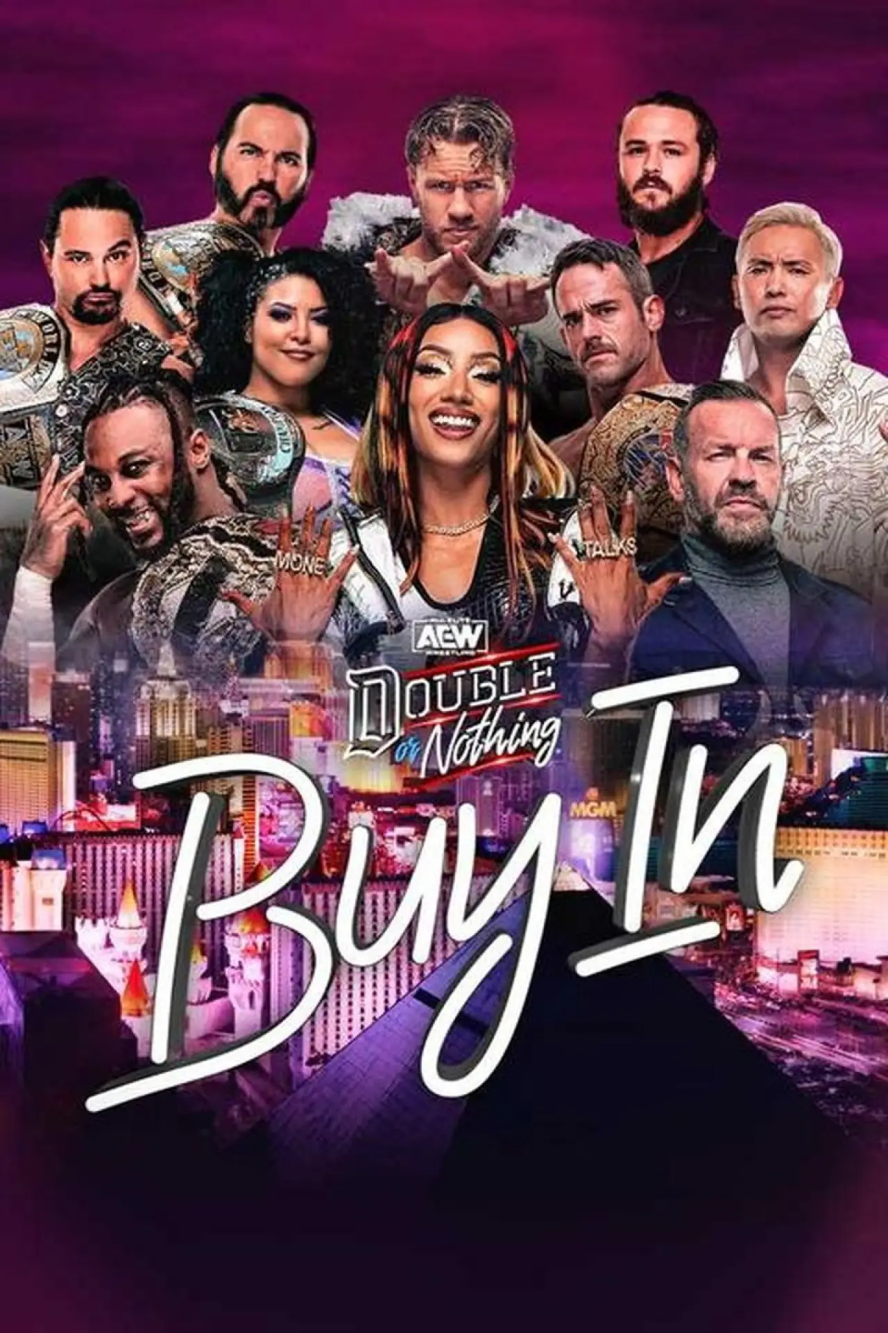 Постер к фильму "AEW Double or Nothing 2024: The Buy In"