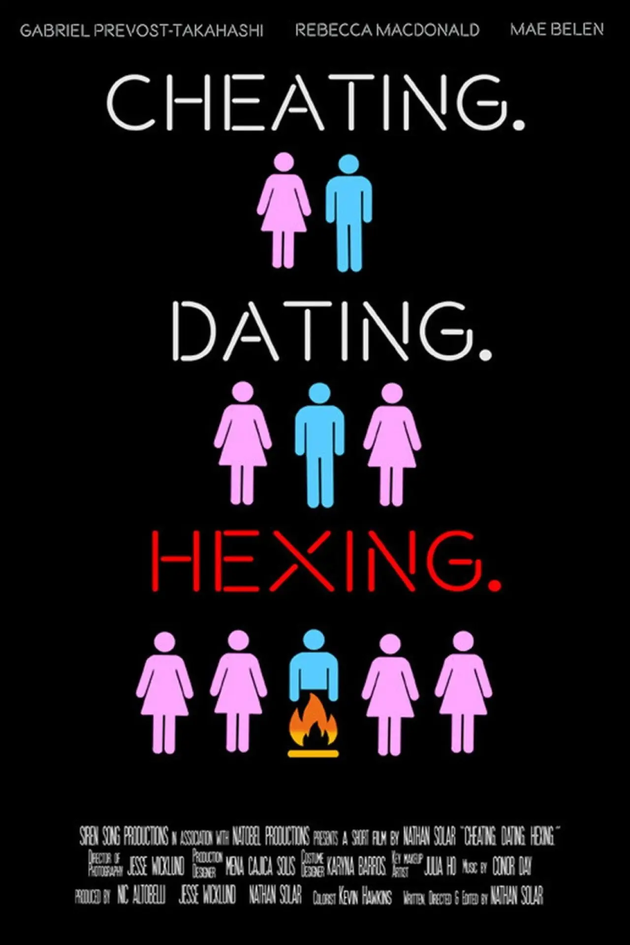 Постер к фильму "Cheating. Dating. Hexing."