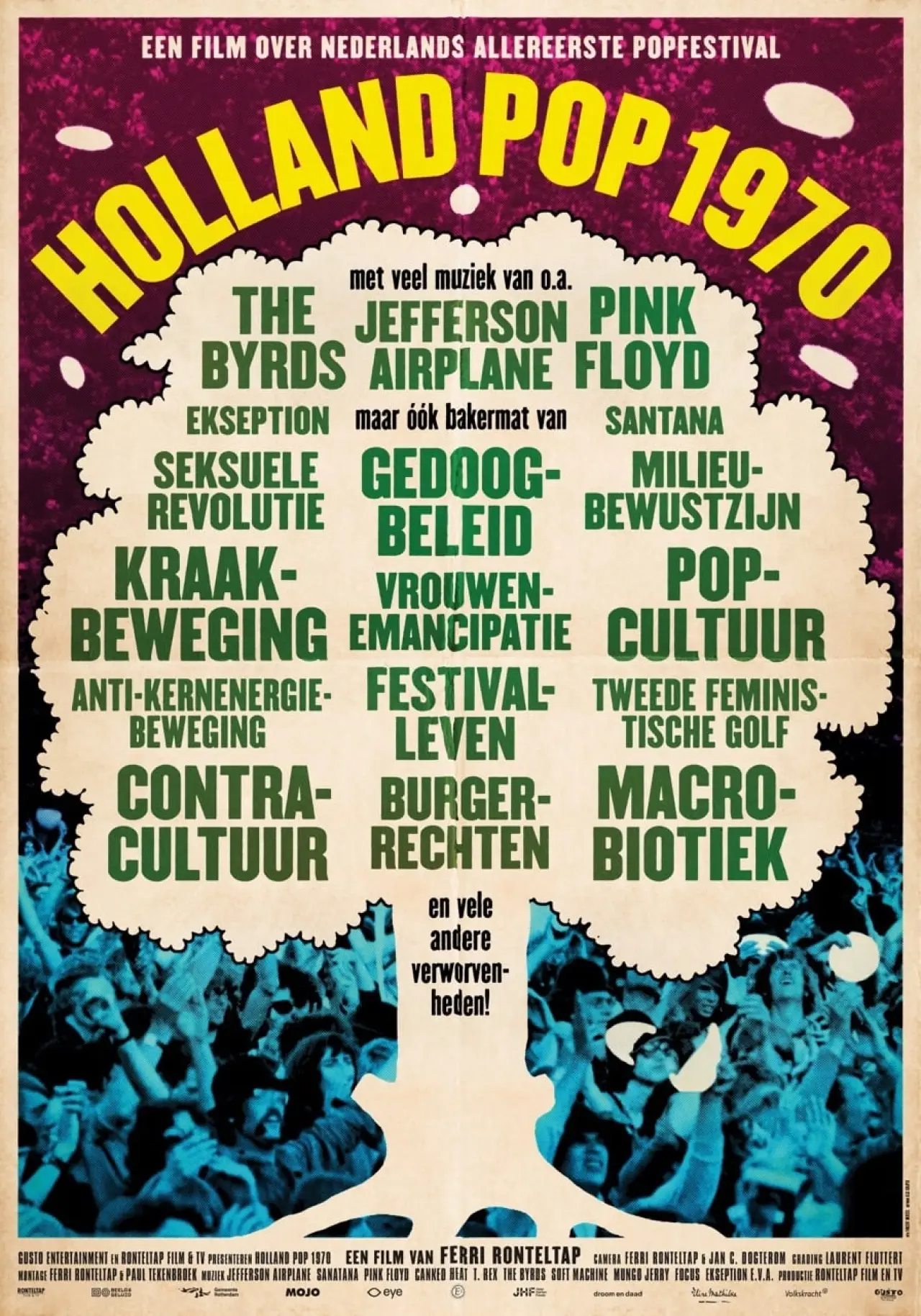 Постер к фильму "Holland Pop 1970"