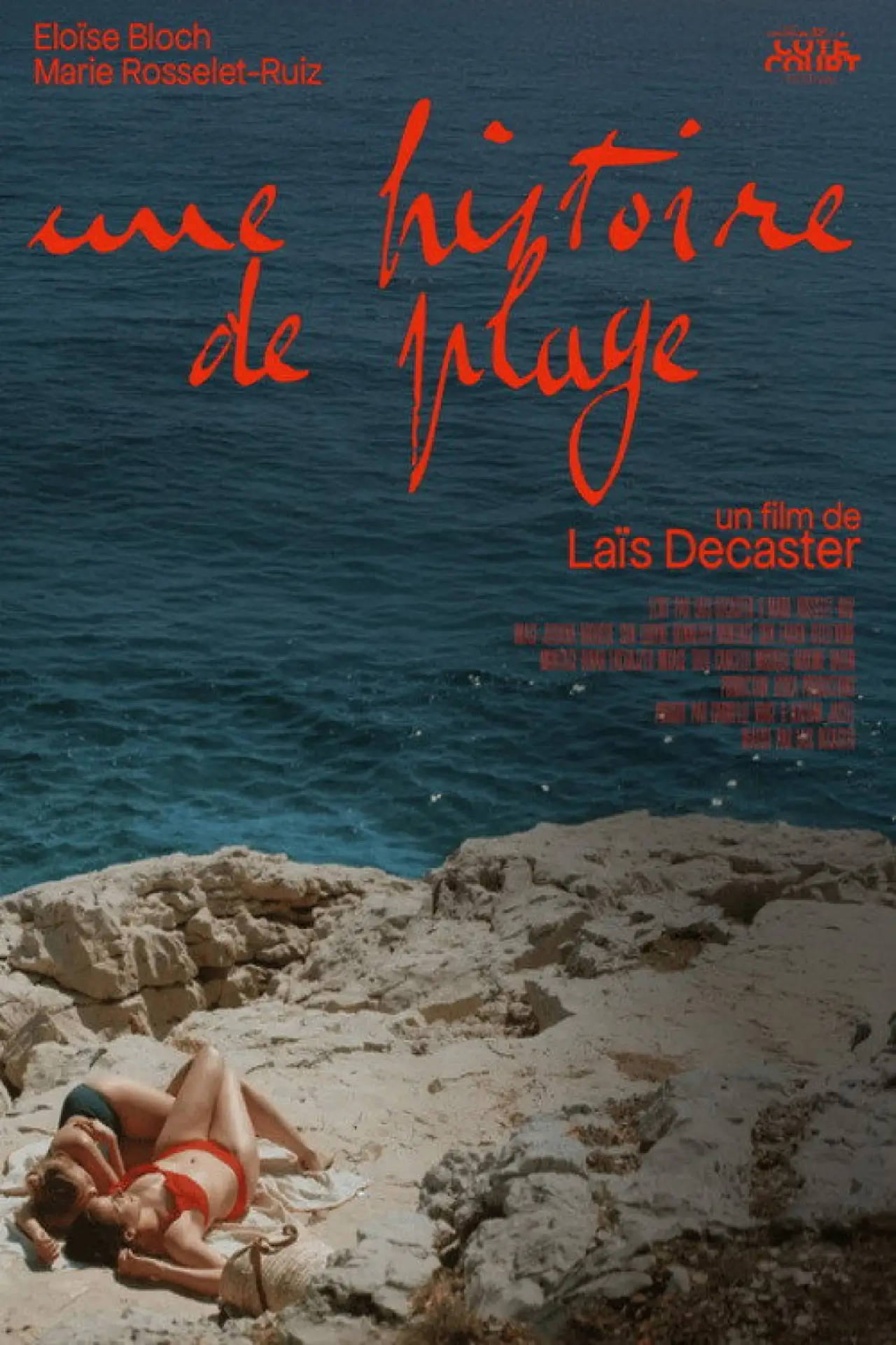 Постер к фильму "Une histoire de plage"