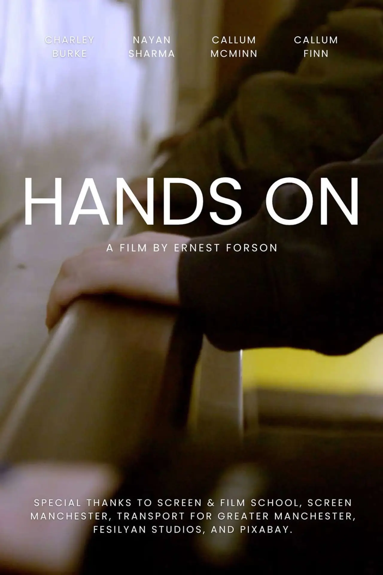 Постер к фильму "Hands On"