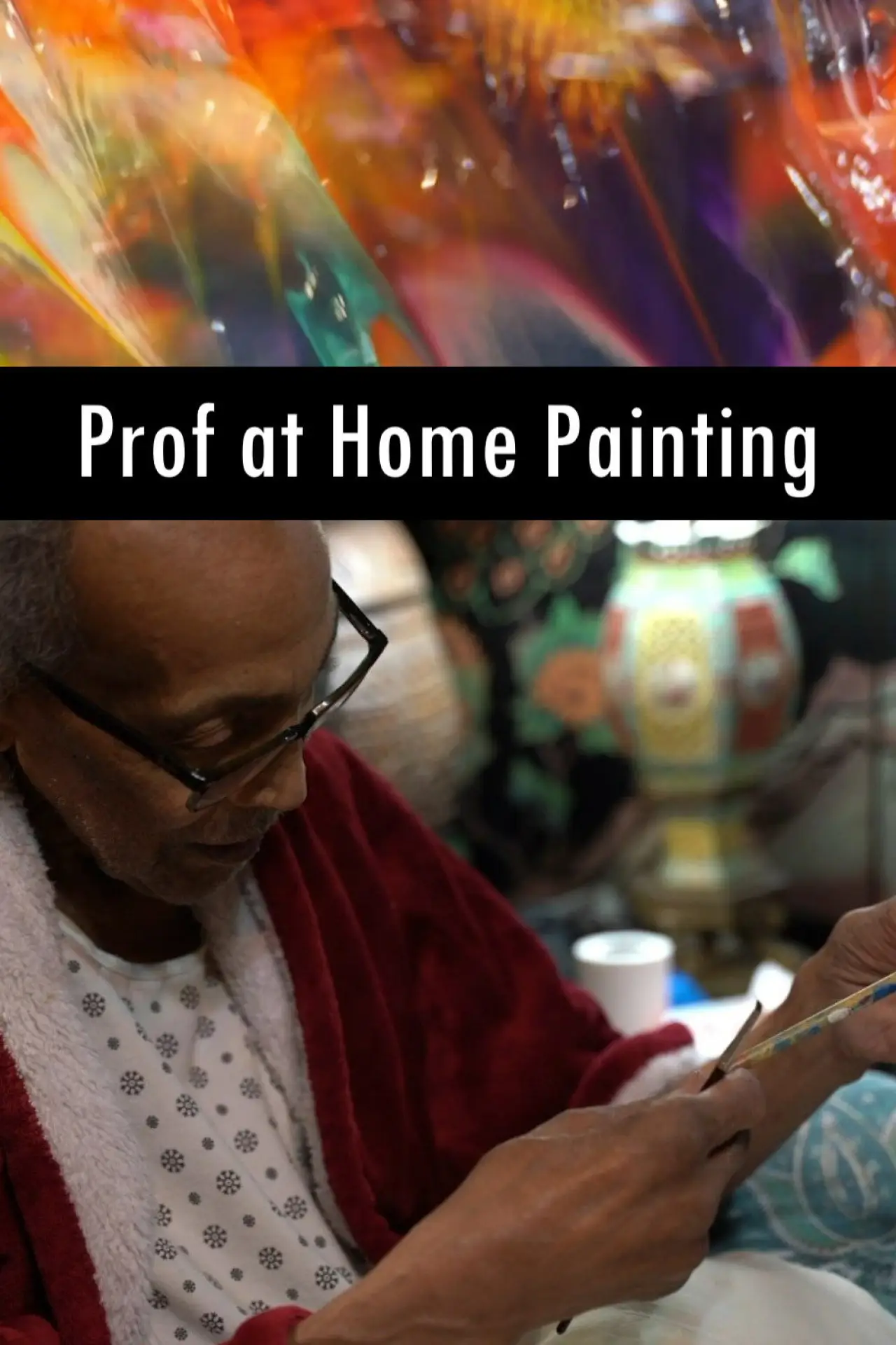Постер к фильму "Prof at Home Painting"