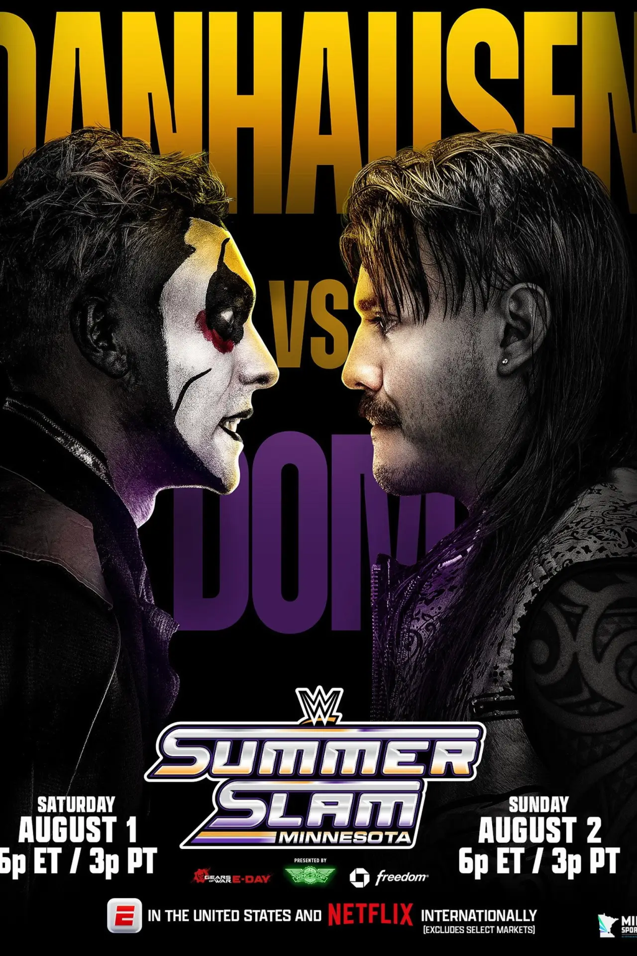 Постер к фильму "WWE SummerSlam 2026: Sunday"