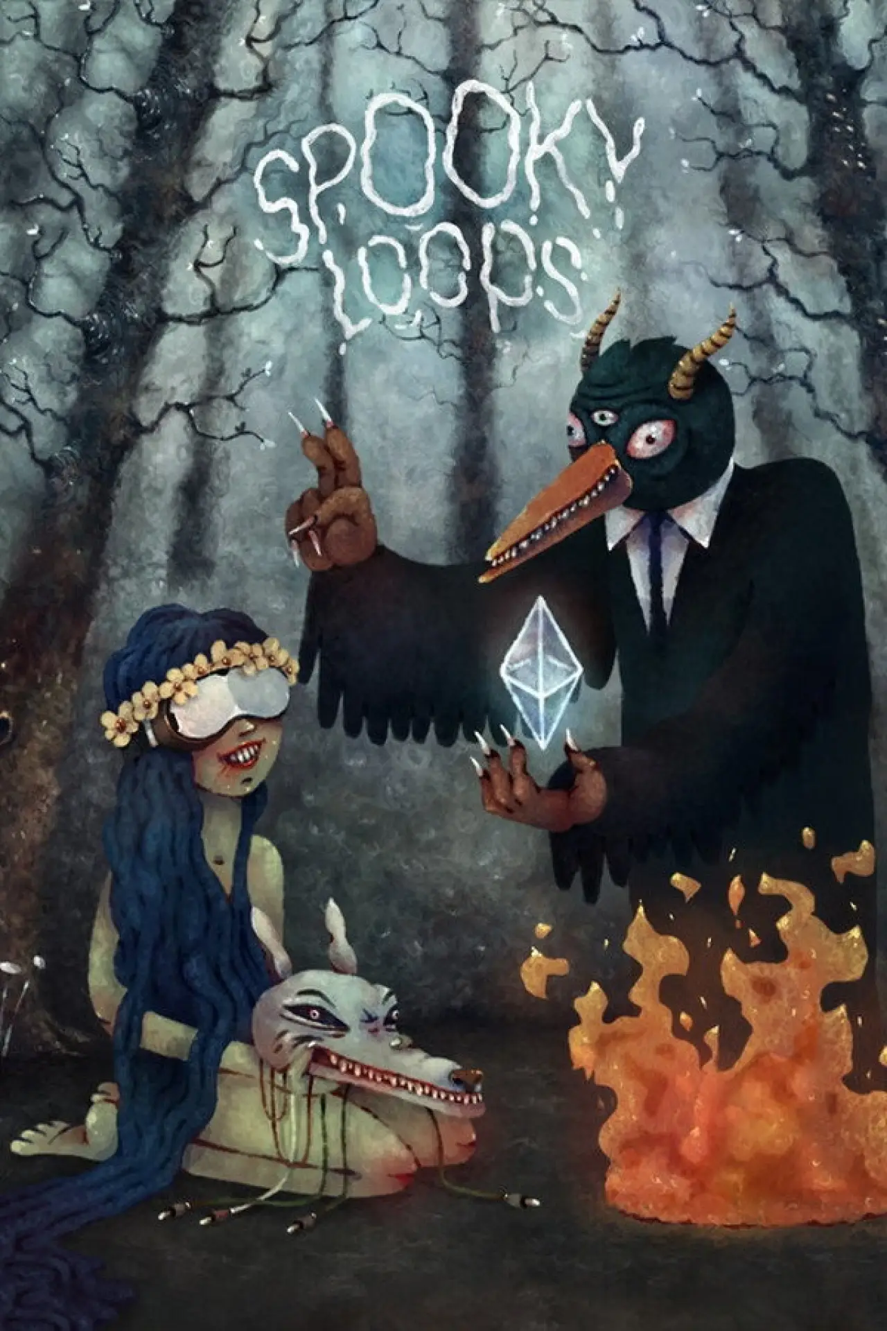 Постер к фильму "Spooky Loops"