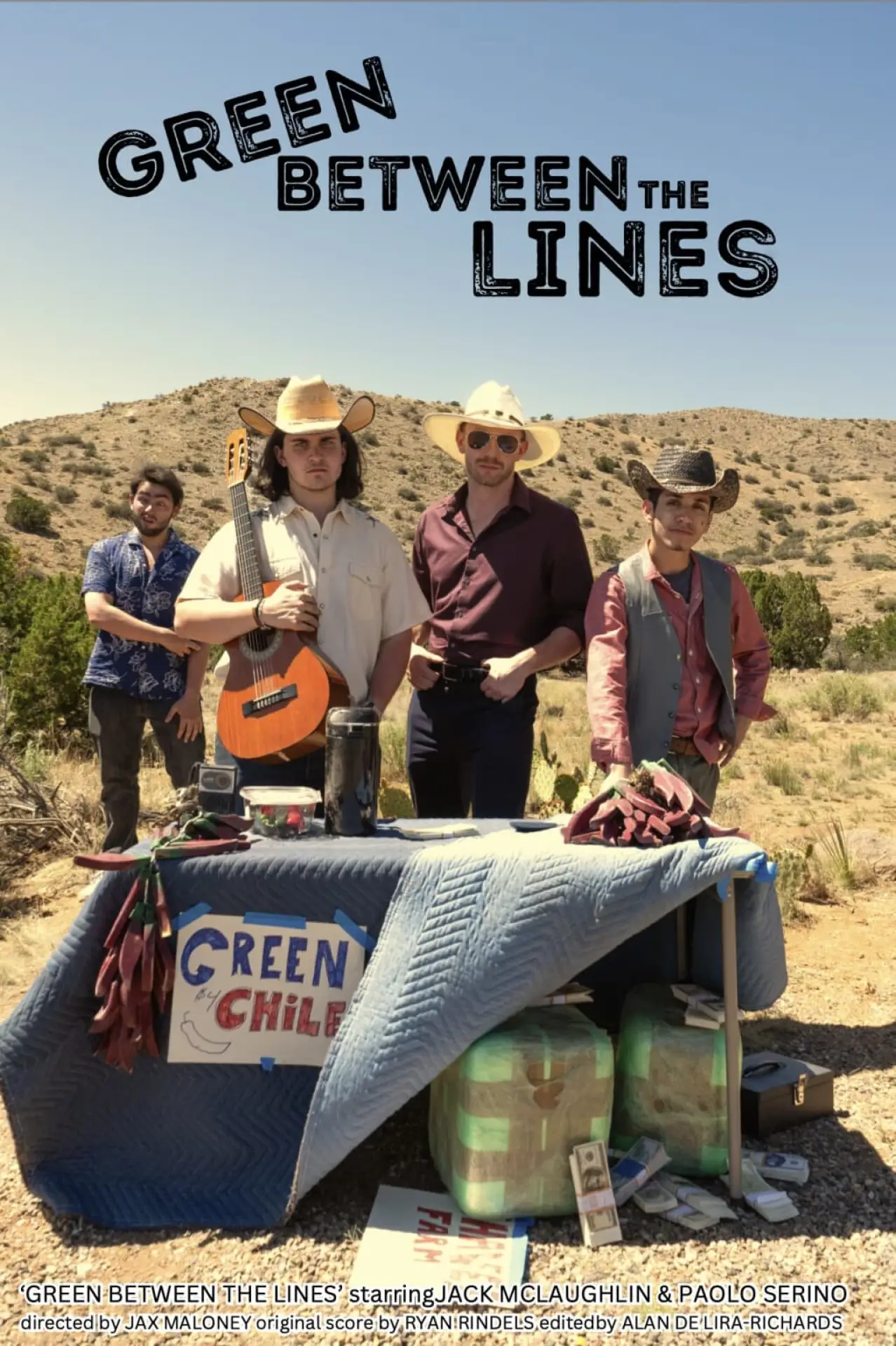 Постер к фильму "Green Between The Lines"