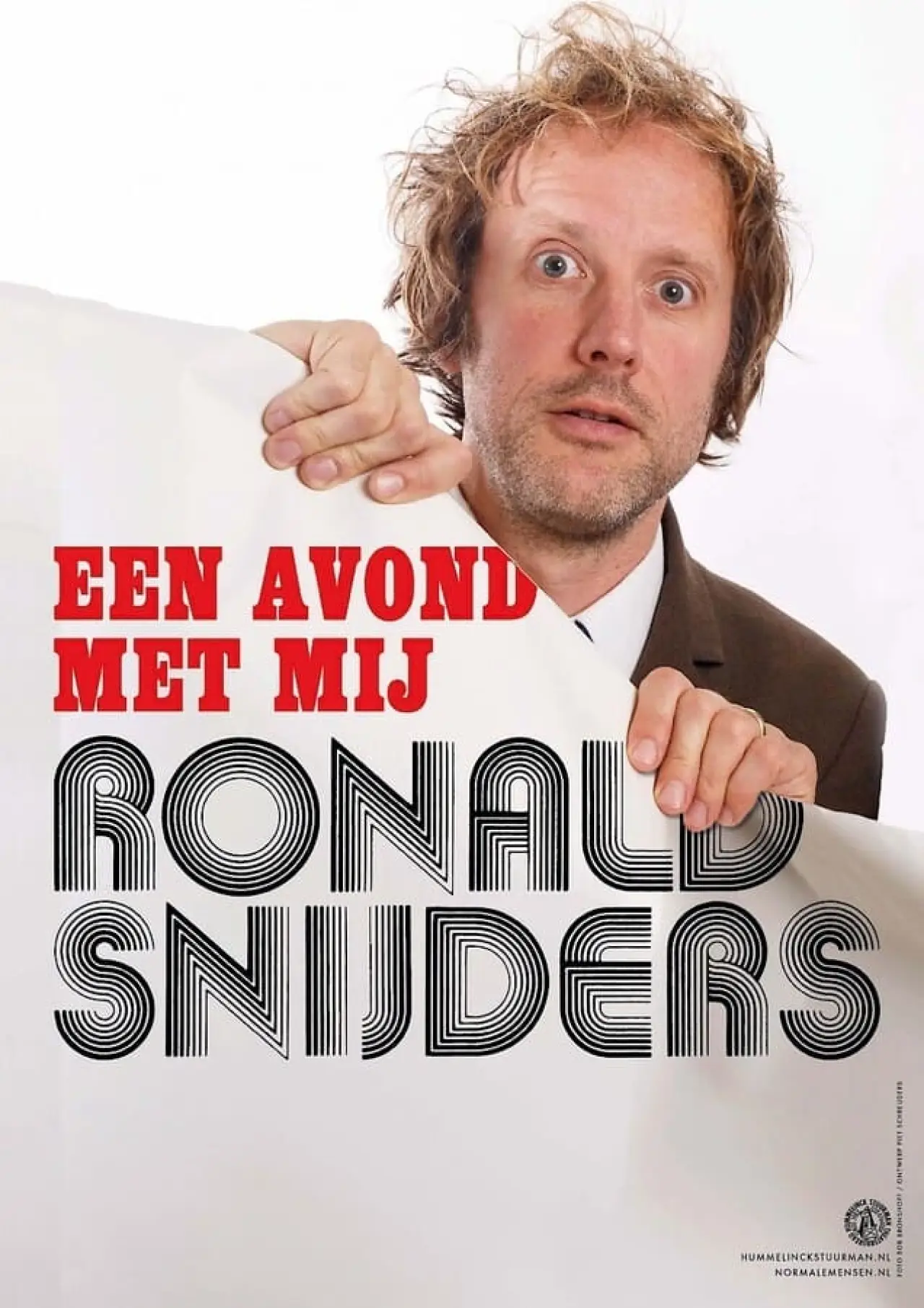 Постер к фильму "Ronald Snijders: Een Avond met Mij"