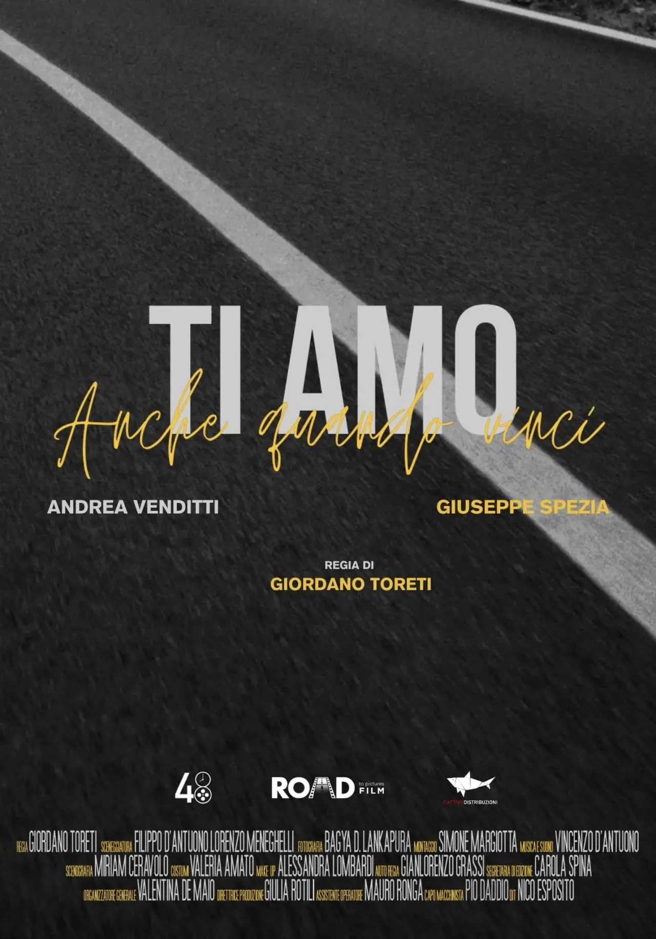 Постер к фильму "Ti amo anche quando vinci"