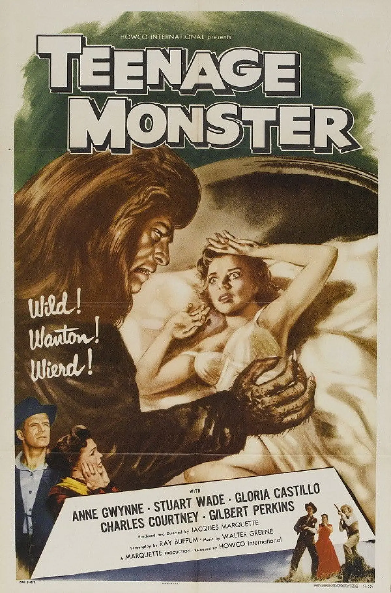 Постер к фильму "Teenage Monster"