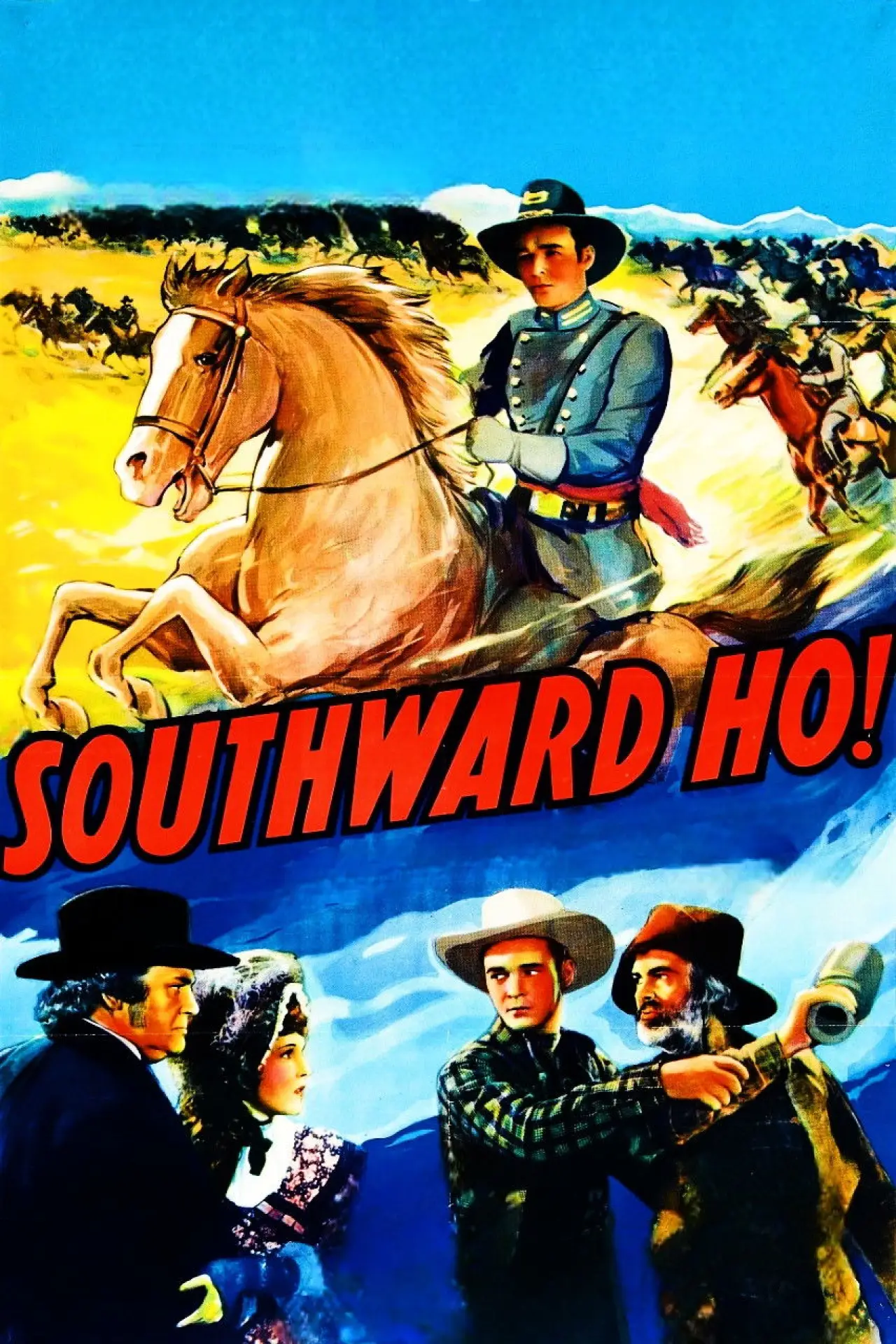 Постер к фильму "Southward Ho!"