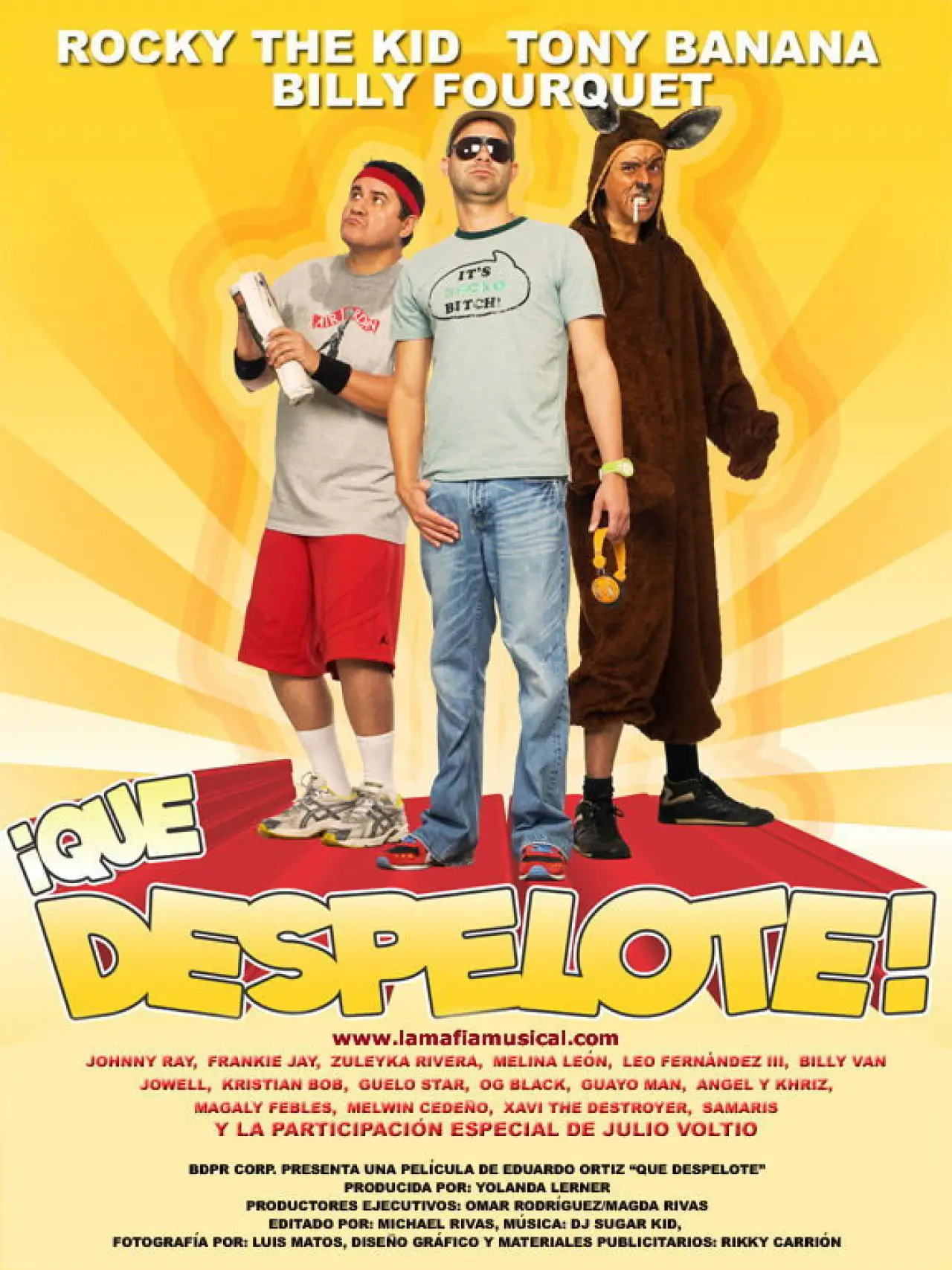 Постер к фильму "¡Qué Despelote! La Película"