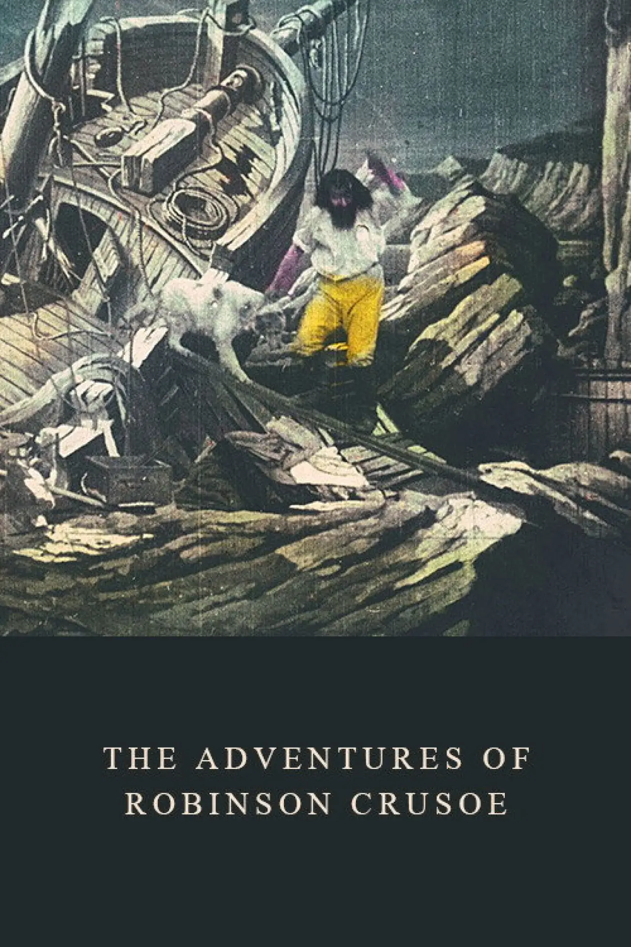 Постер к фильму "Les Aventures de Robinson Crusoé"