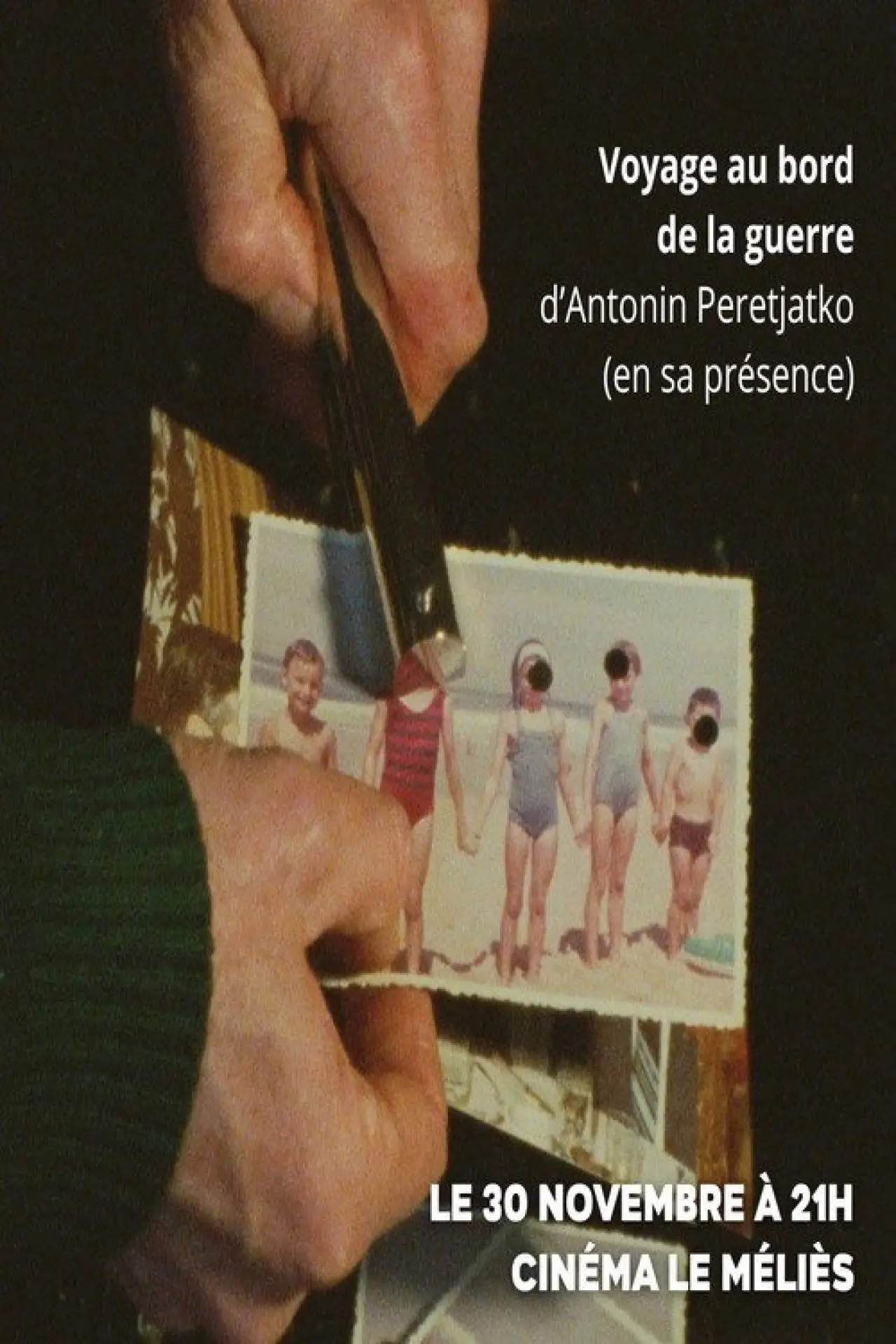 Постер к фильму "Voyage au bord de la guerre"