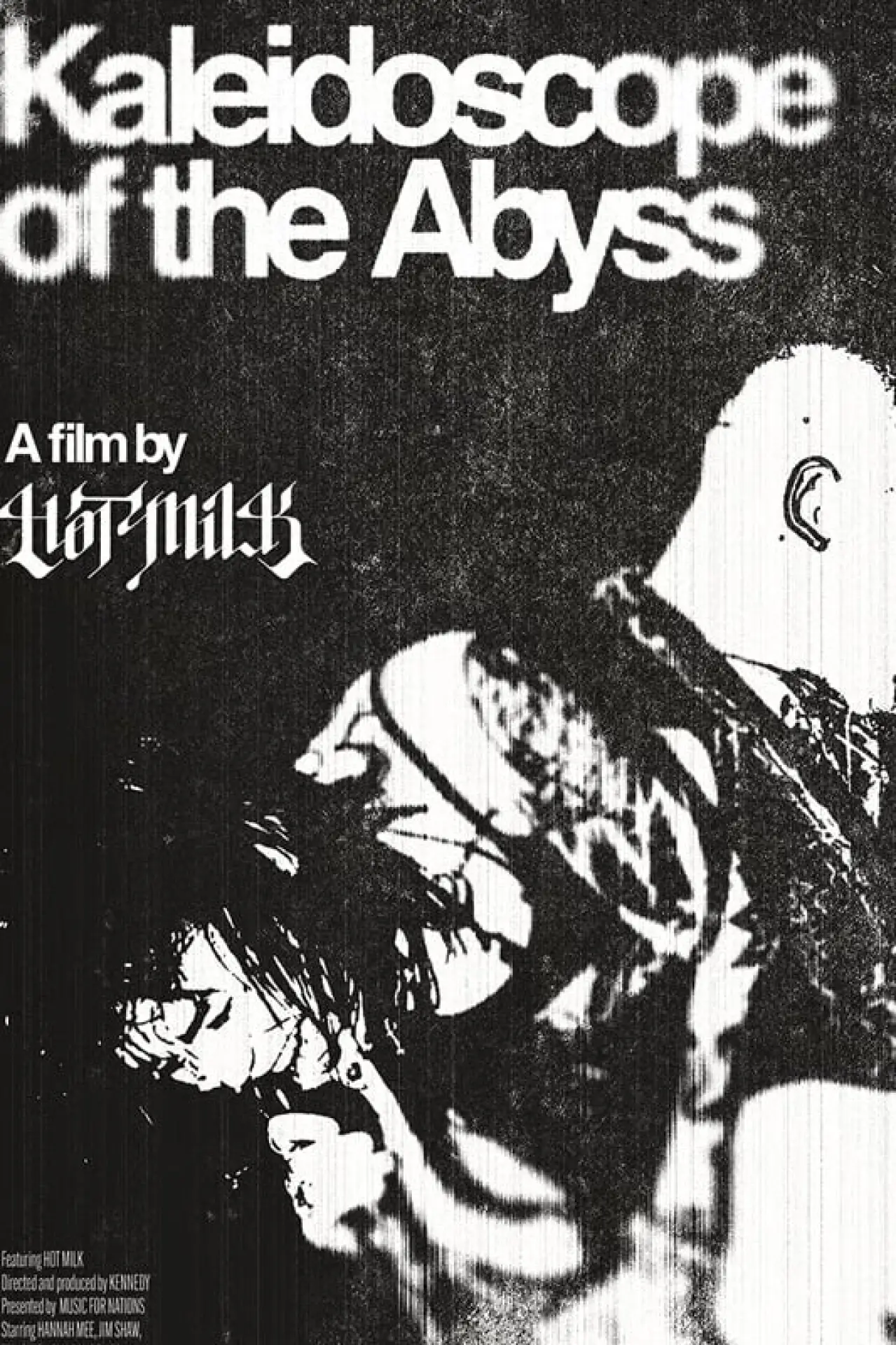 Постер к фильму "Kaleidoscope of the Abyss: A Film by Hot Milk"