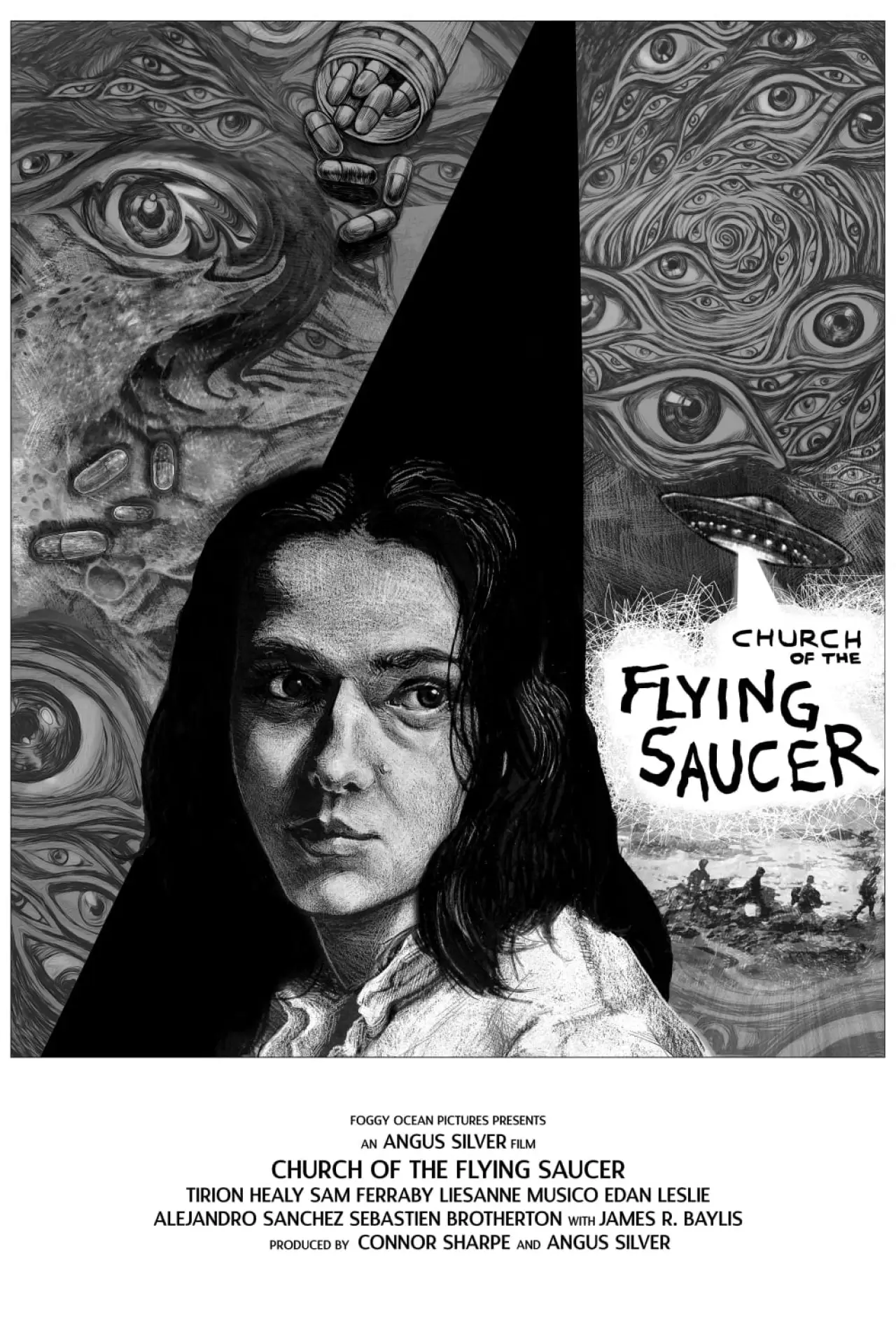 Постер к фильму "Church of the Flying Saucer"