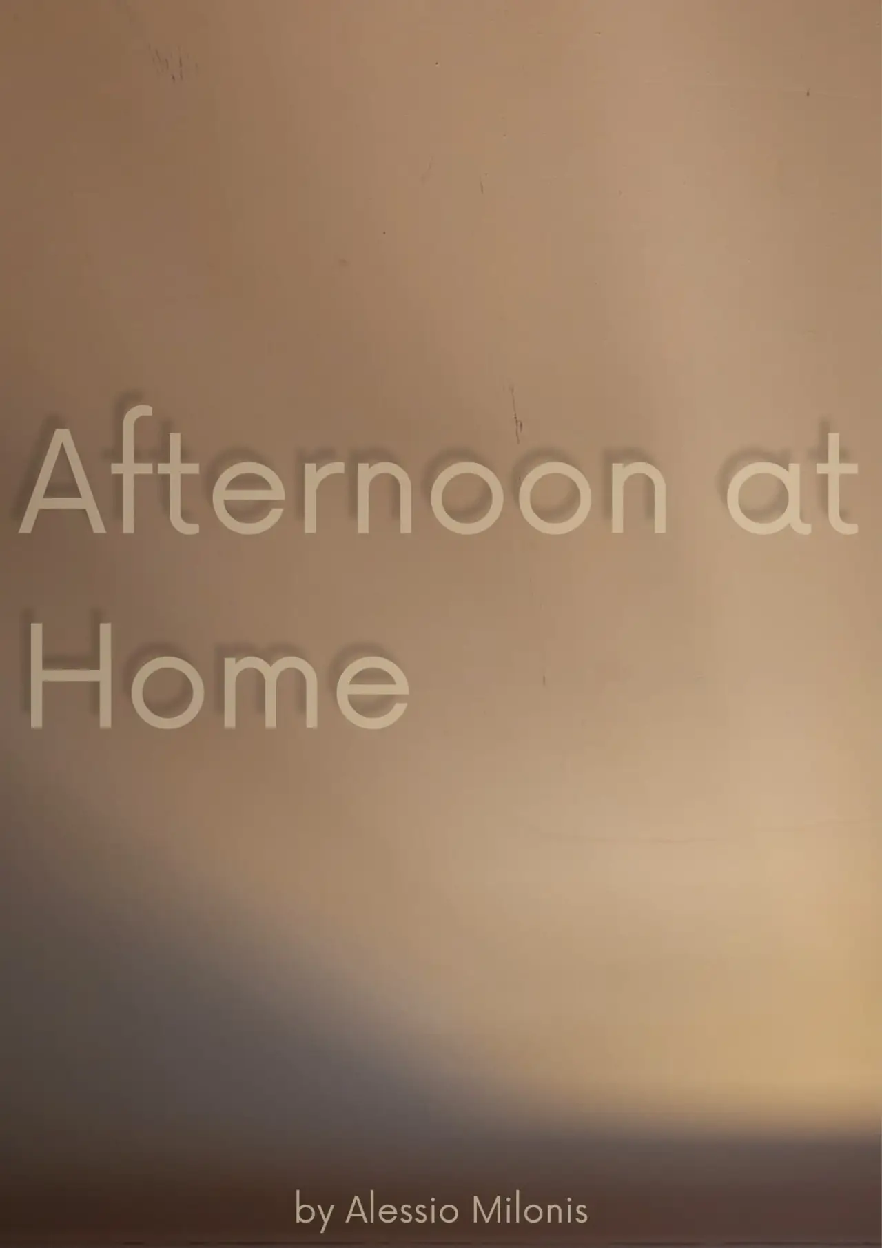 Постер к фильму "Afternoon at home"