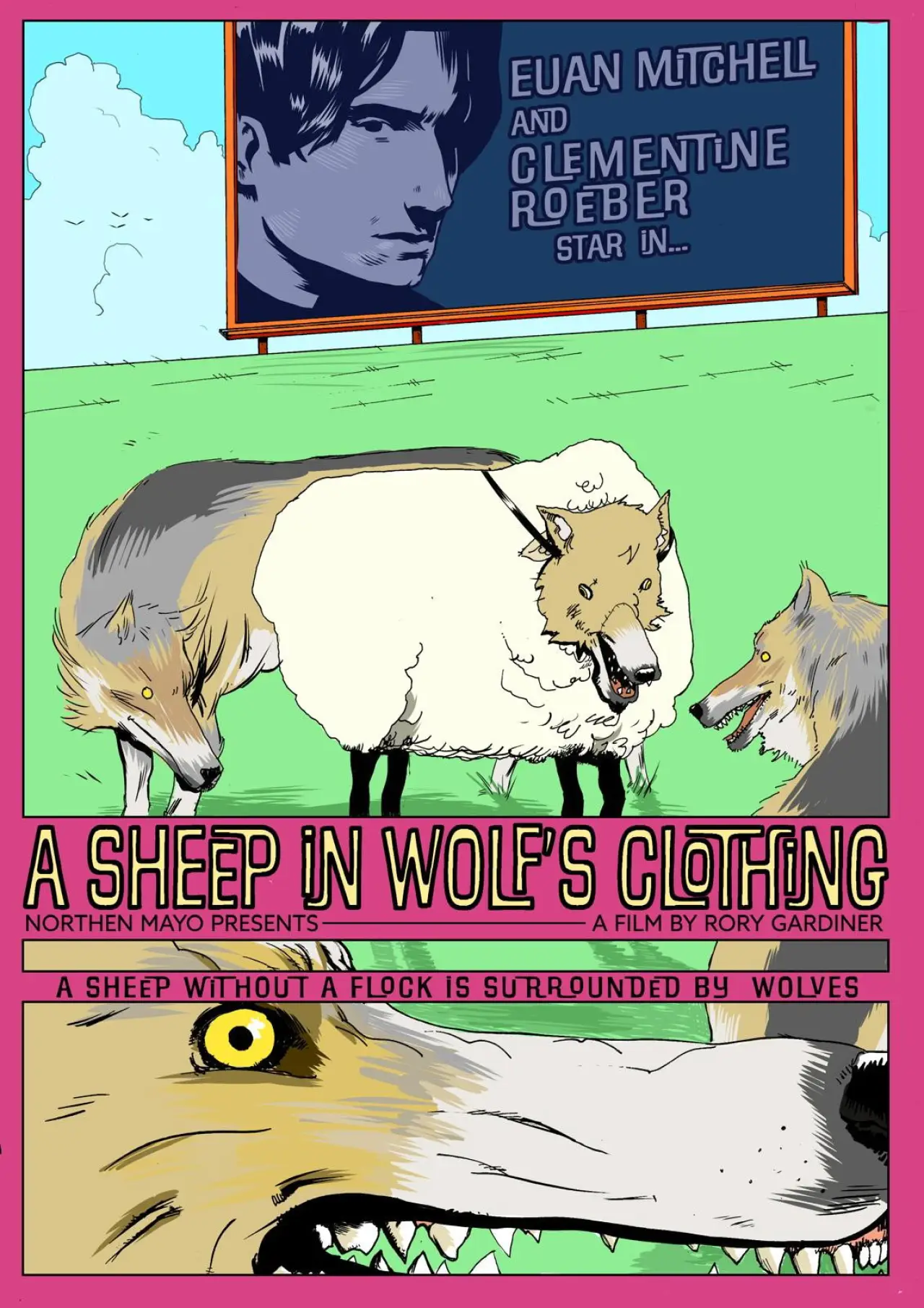 Постер к фильму "A Sheep in Wolf