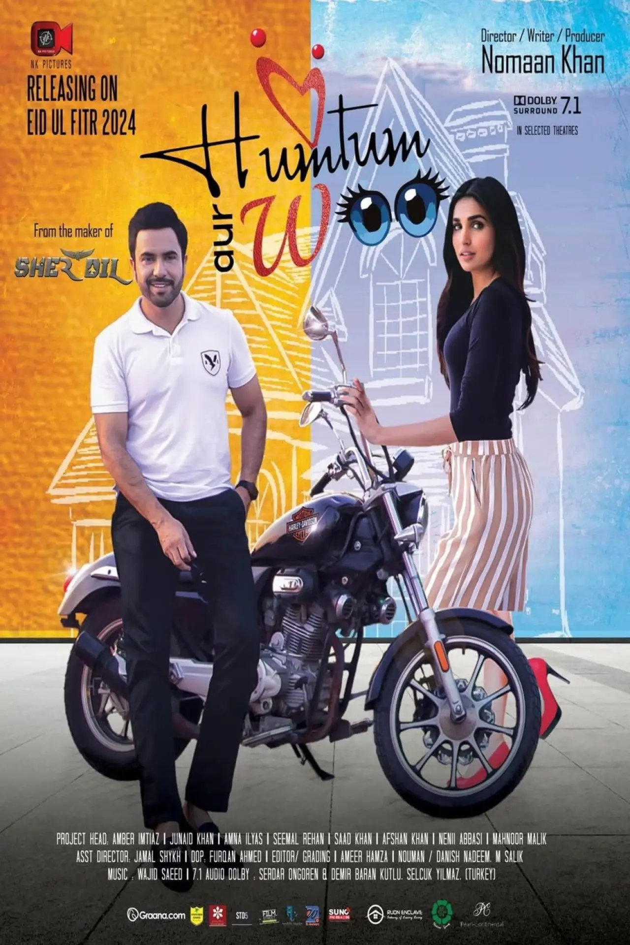 Постер к фильму "Hum Tum aur Woo"