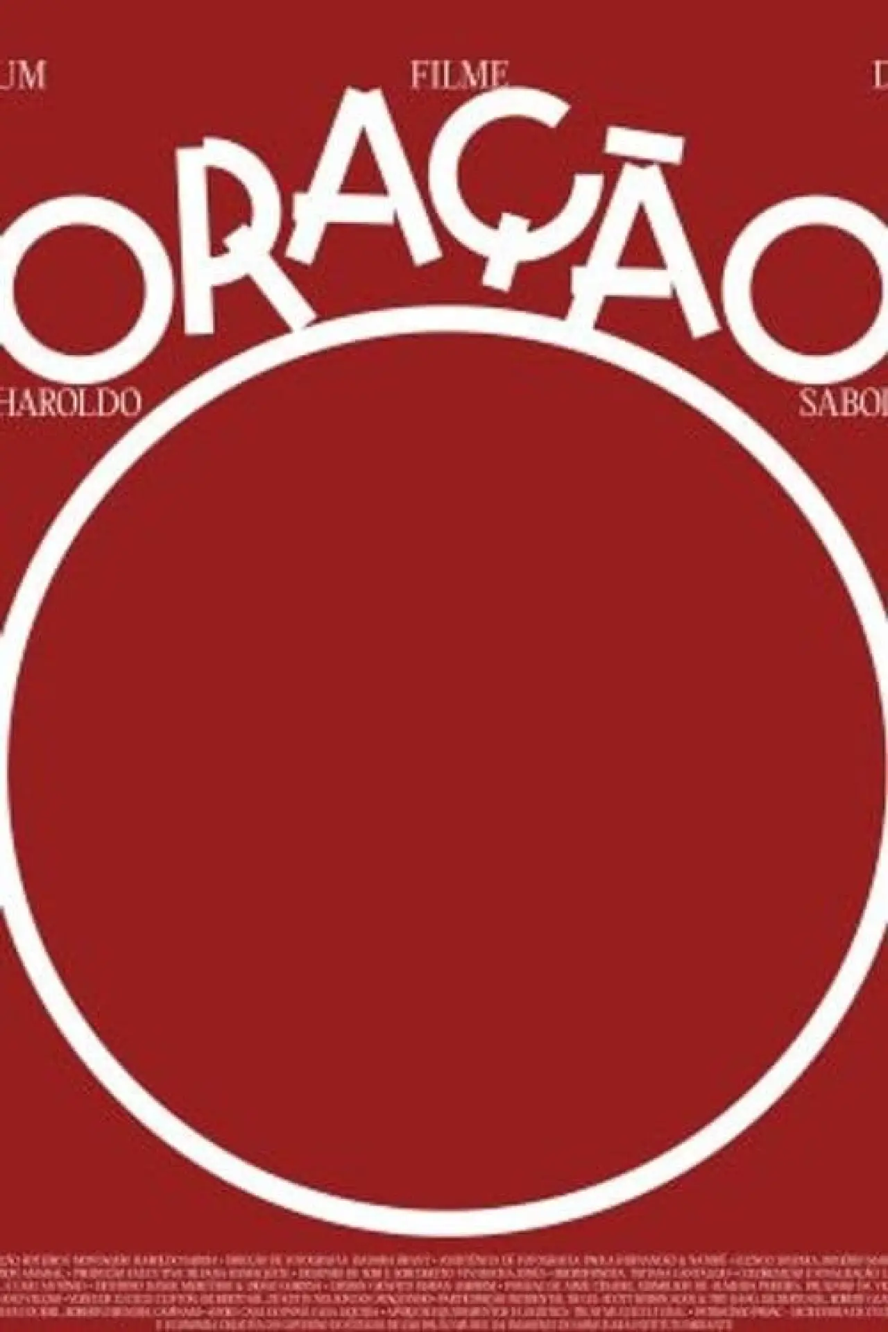 Постер к фильму "Oração"