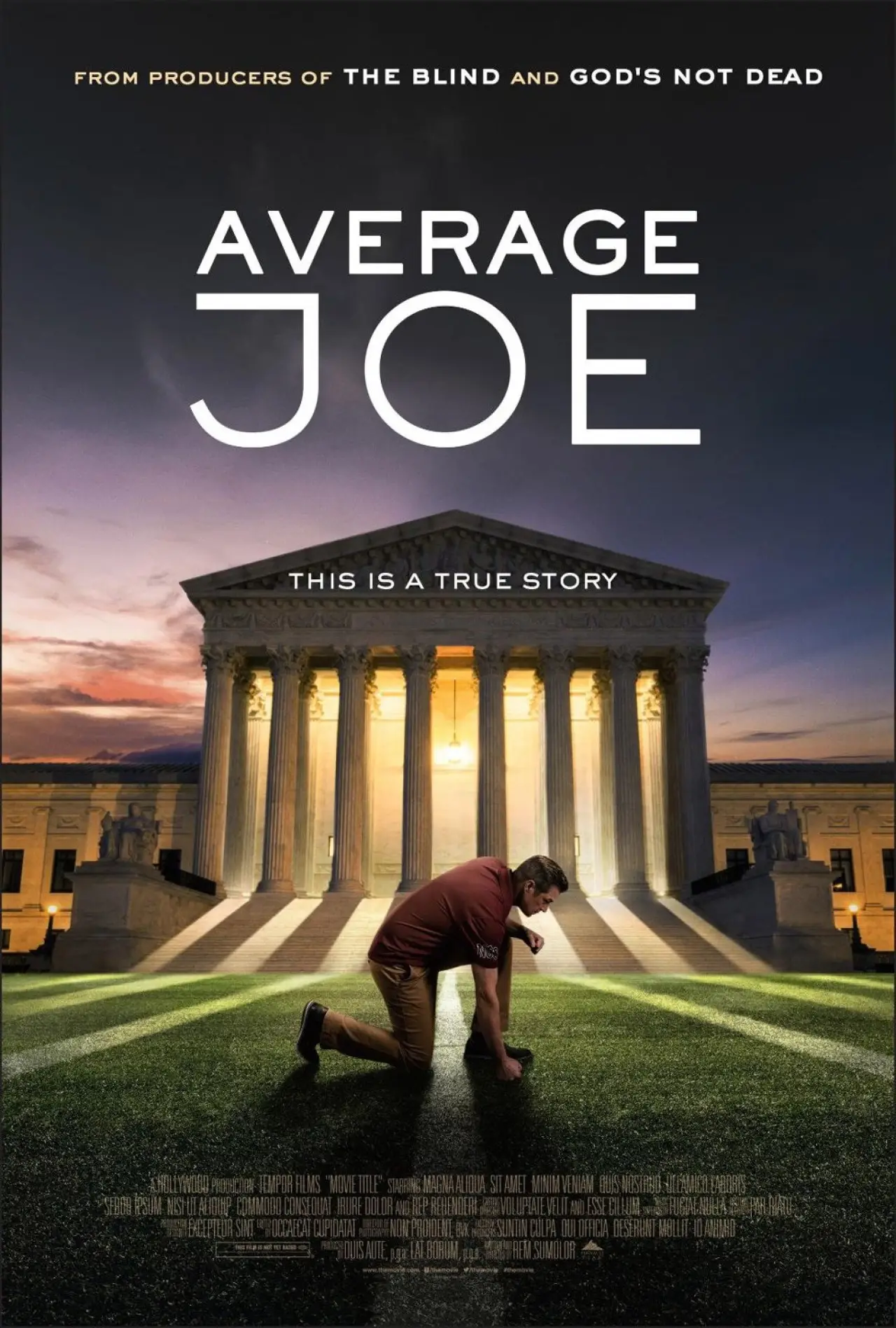 Постер к фильму "Average Joe"