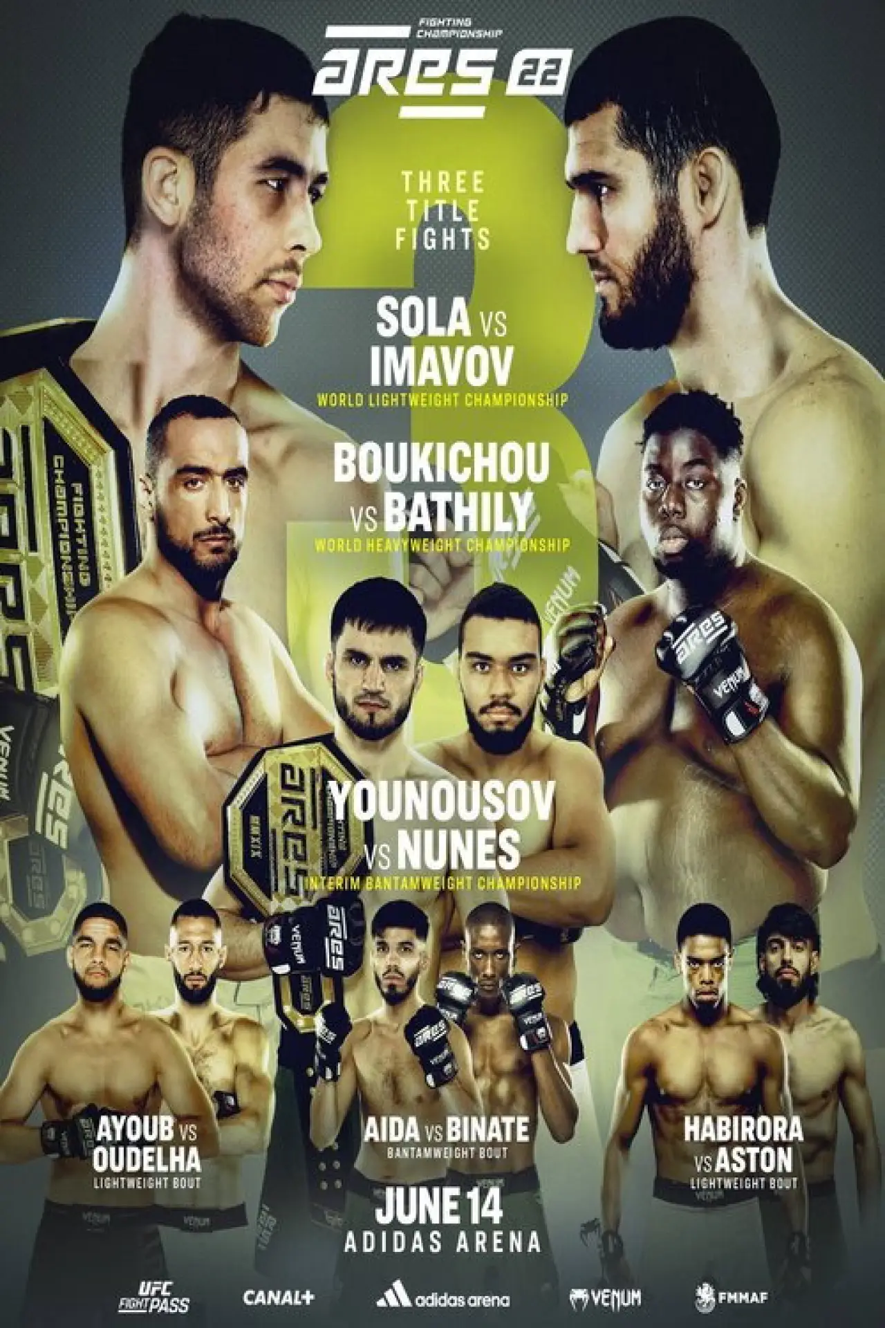 Постер к фильму "ARES 22: Sola vs. Imavov"