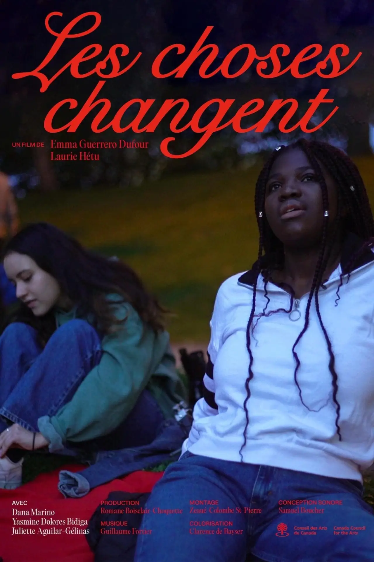 Постер к фильму "Les choses changent"