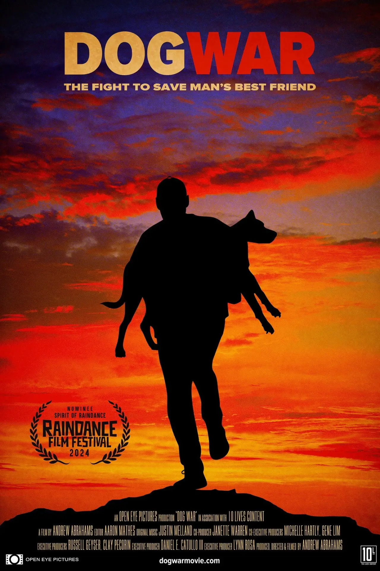 Постер к фильму "Dog War"