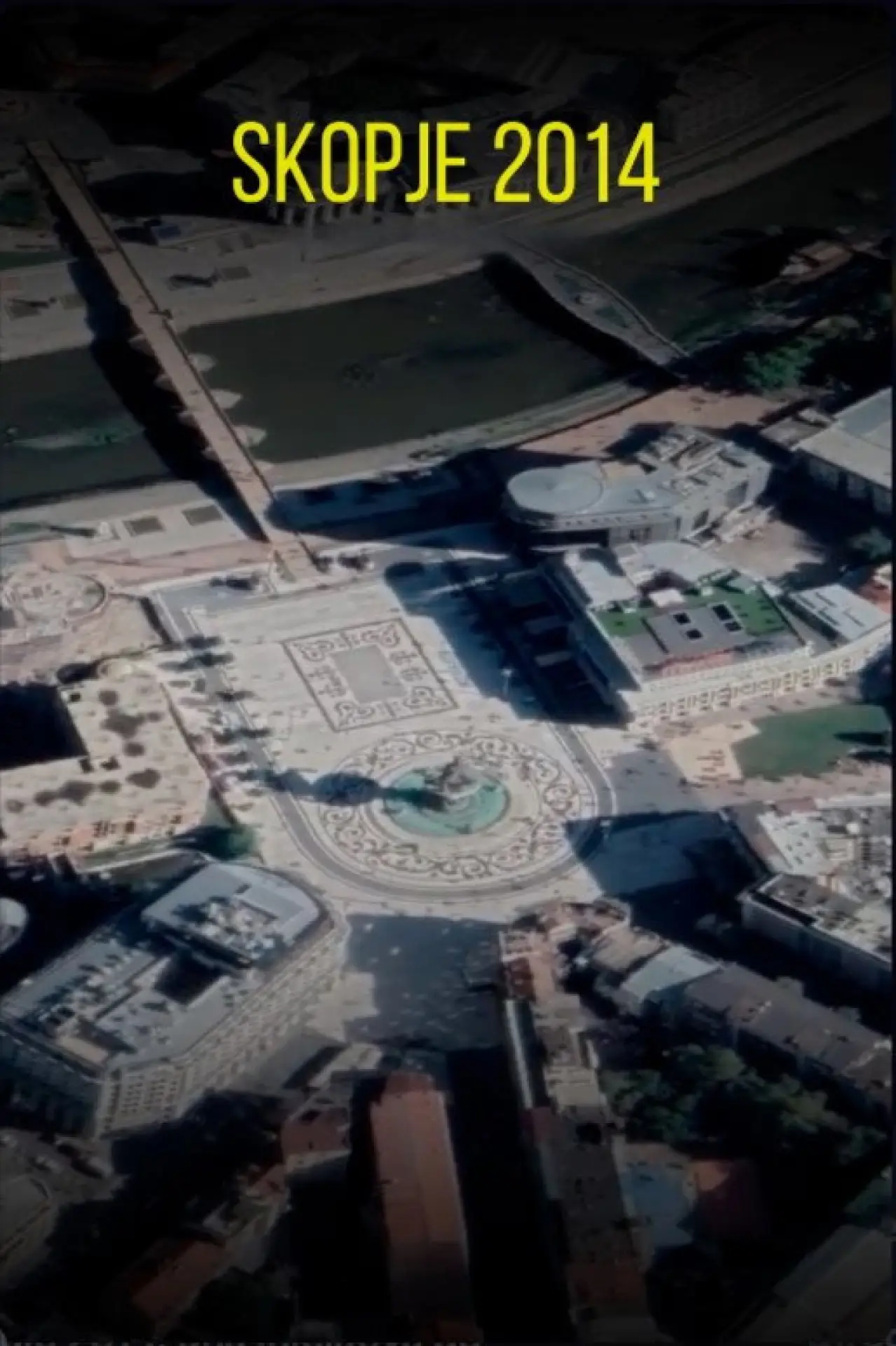 Постер к фильму "Skopje 2014 According to ChatGPT"