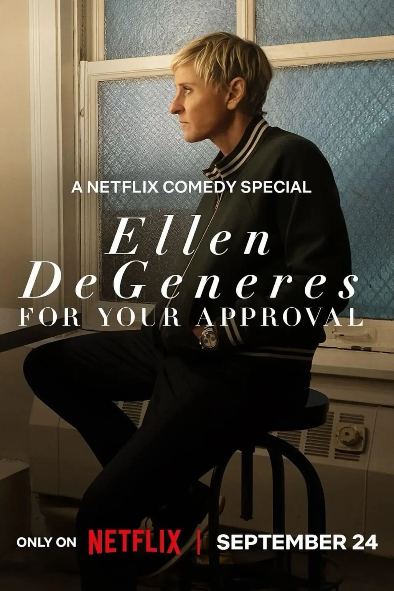 Постер к фильму "Ellen DeGeneres: For Your Approval"