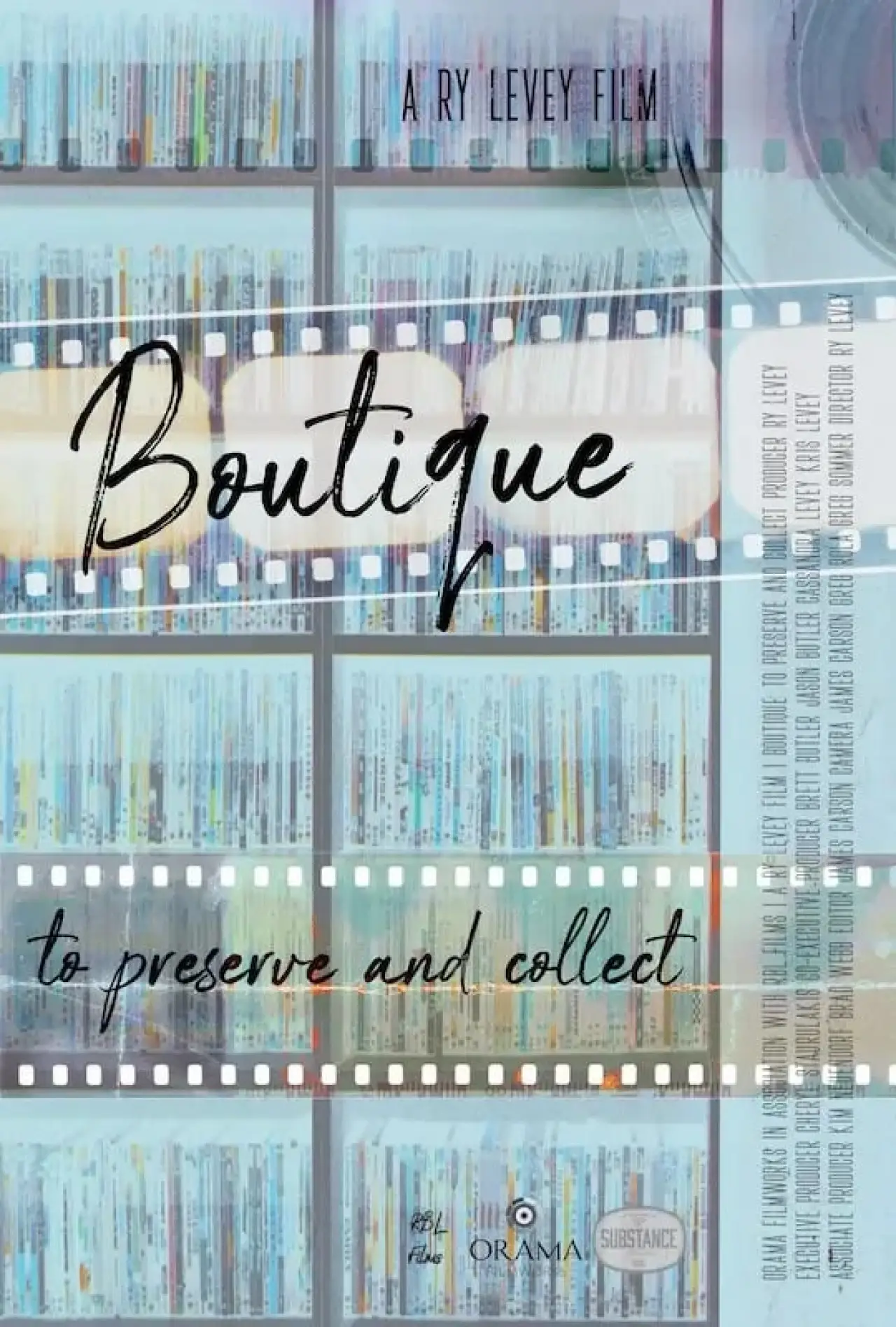 Постер к фильму "Boutique: To Preserve and Collect"