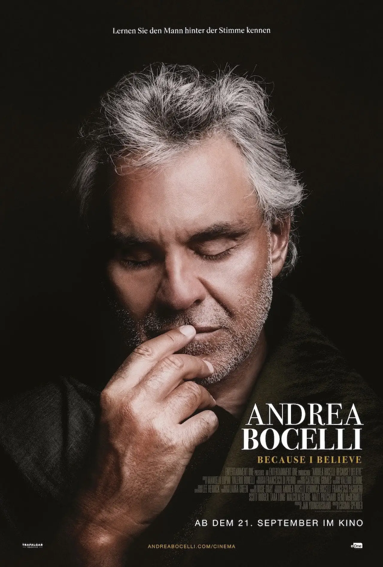 Постер к фильму "Andrea Bocelli: Because I Believe"