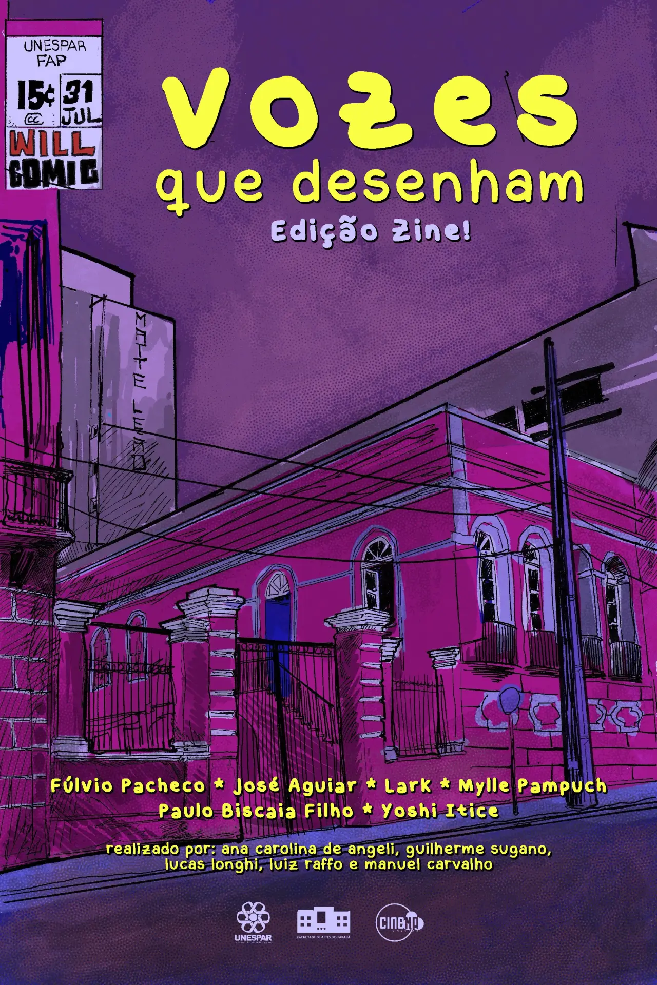 Постер к фильму "Vozes que Desenham: Edição Zine!"