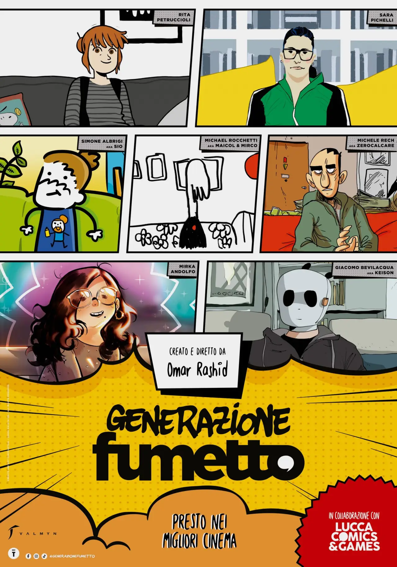 Постер к фильму "Generazione Fumetto"